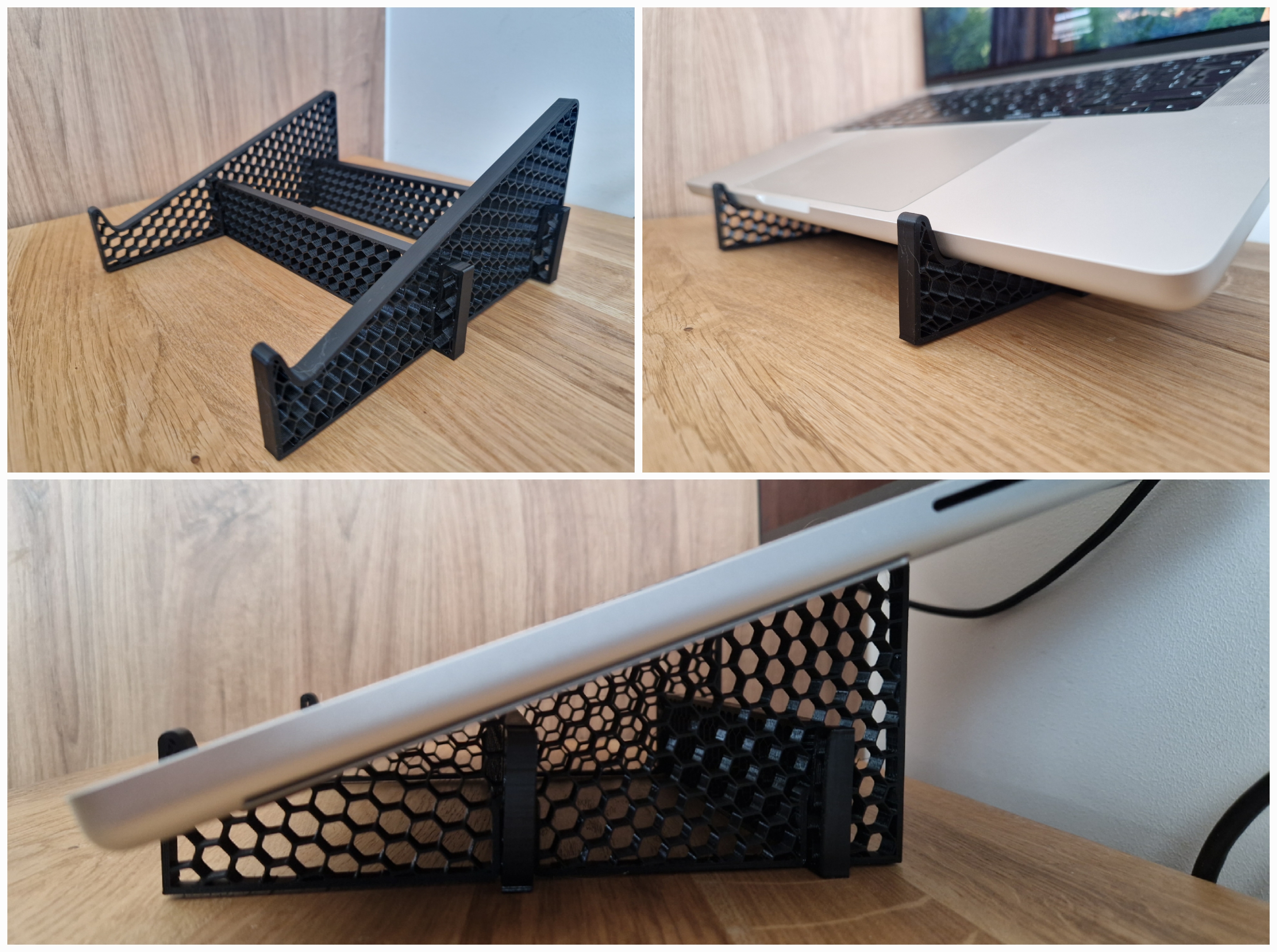 Laptop stand - compact, light and stable