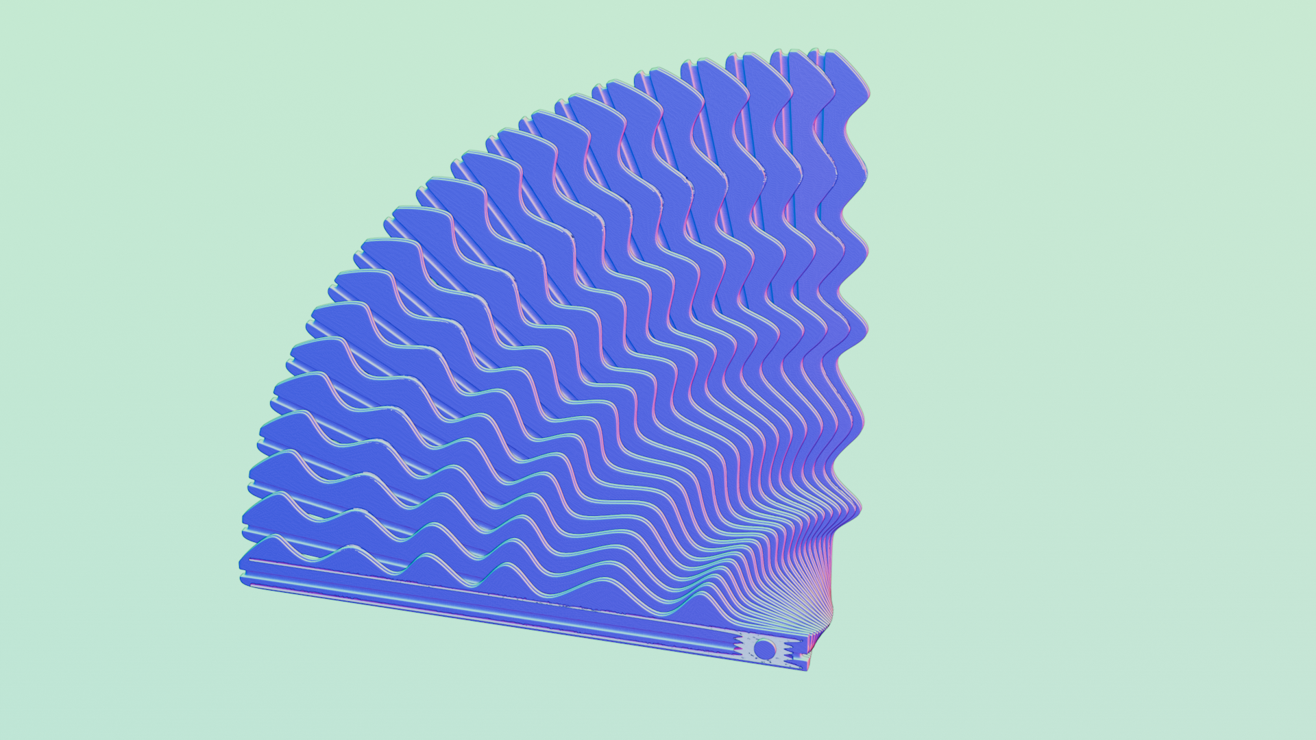 Hand Fan - Print in place