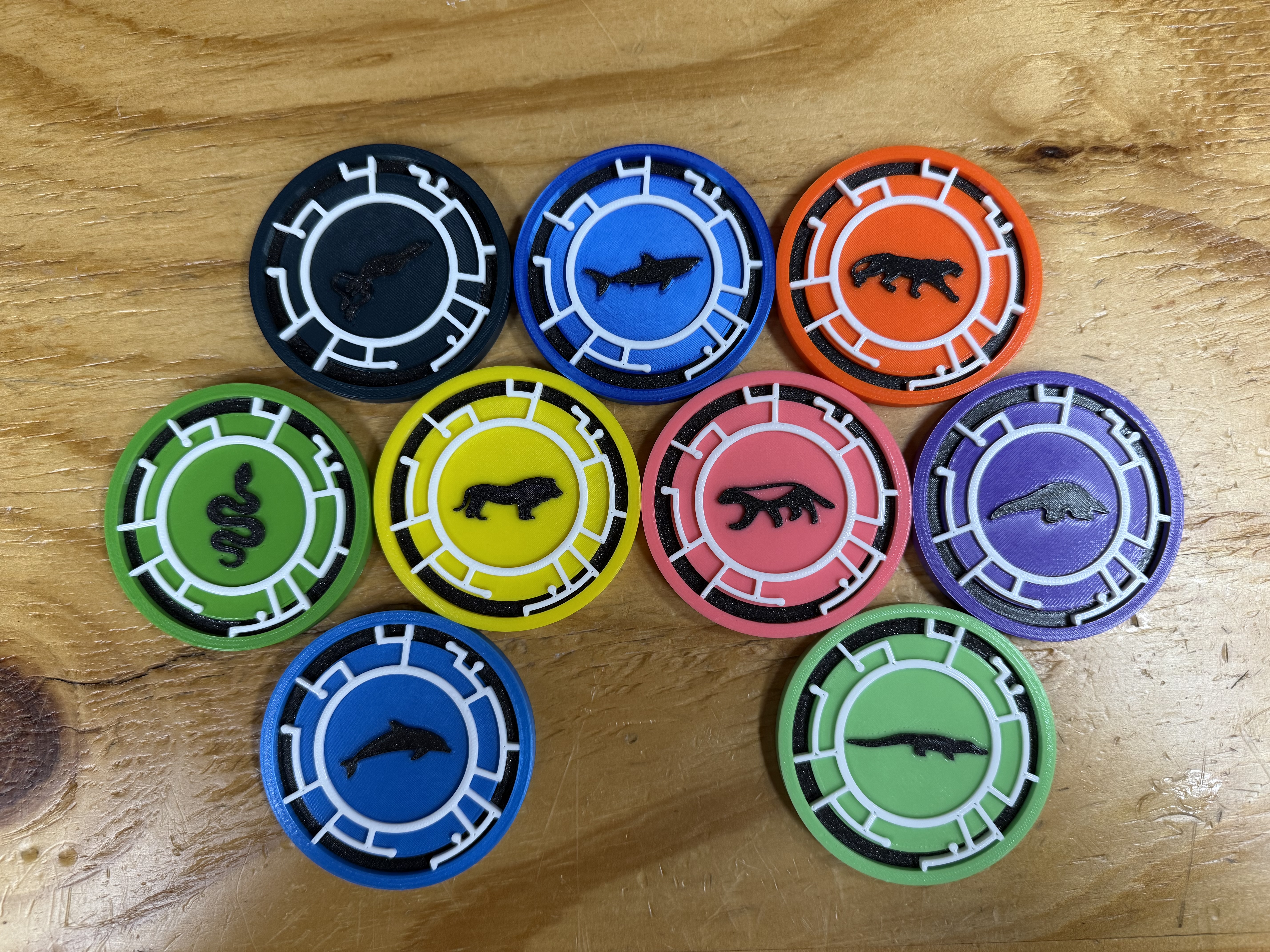 Wild Kratts Creature Discs - Multi Material