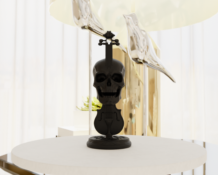 Violin Skull — miniatura 9
