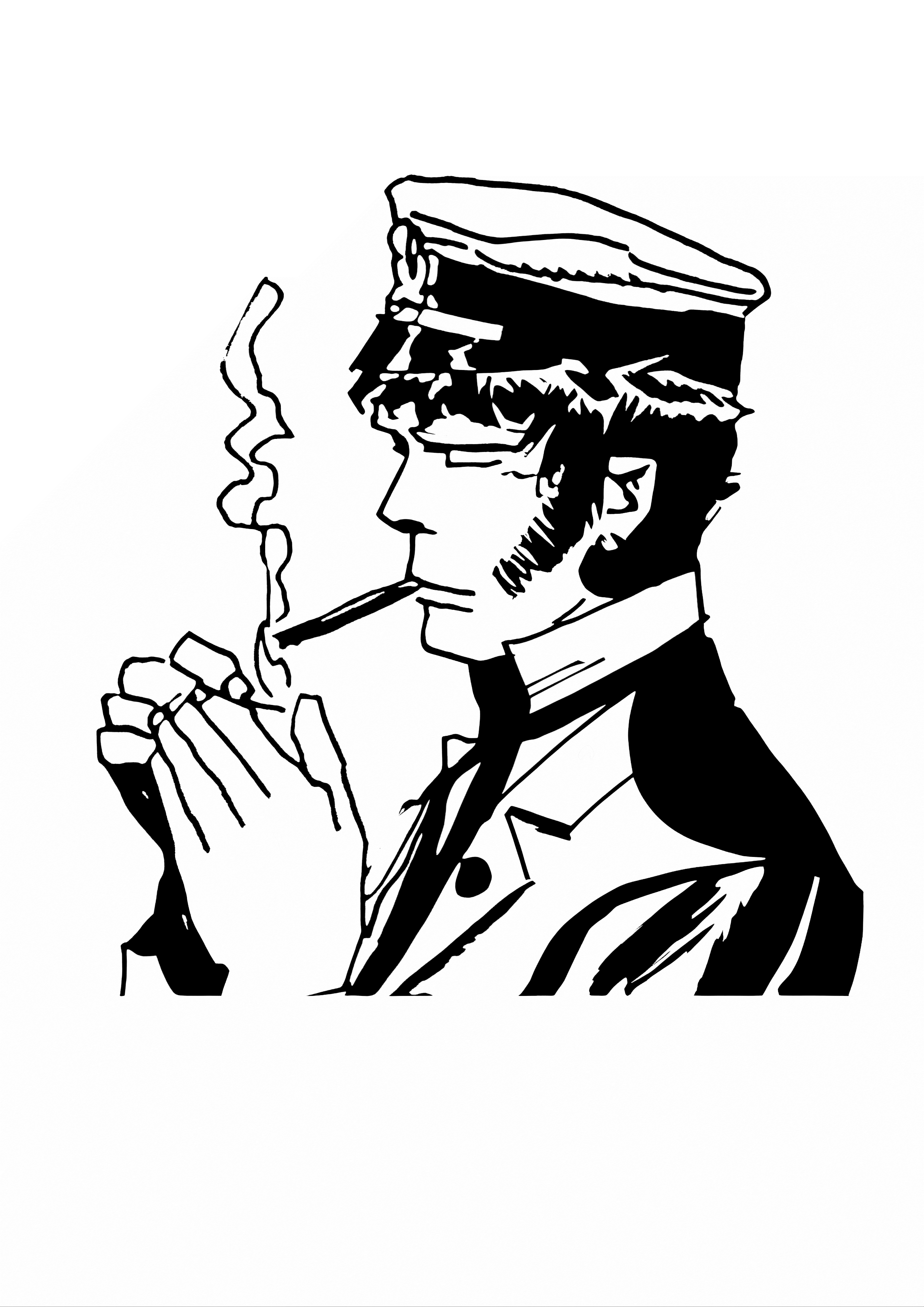 Corto Maltese Wall Art