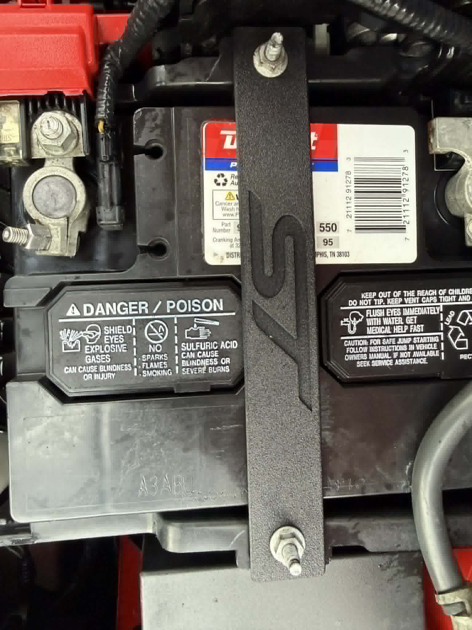 Fiesta St Battery Hold Down