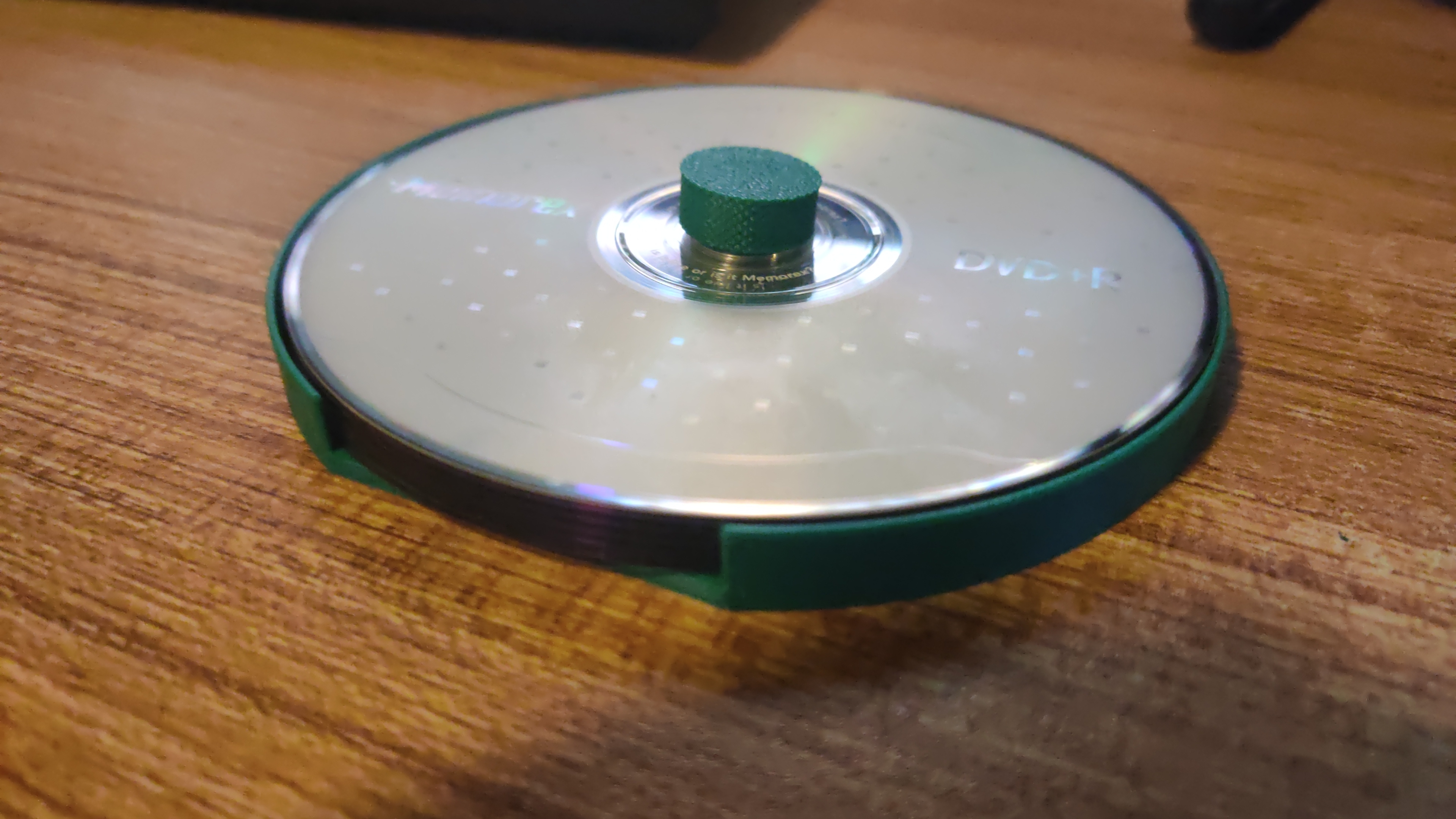 Secured DVD Holder