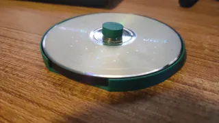 Secured DVD Holder