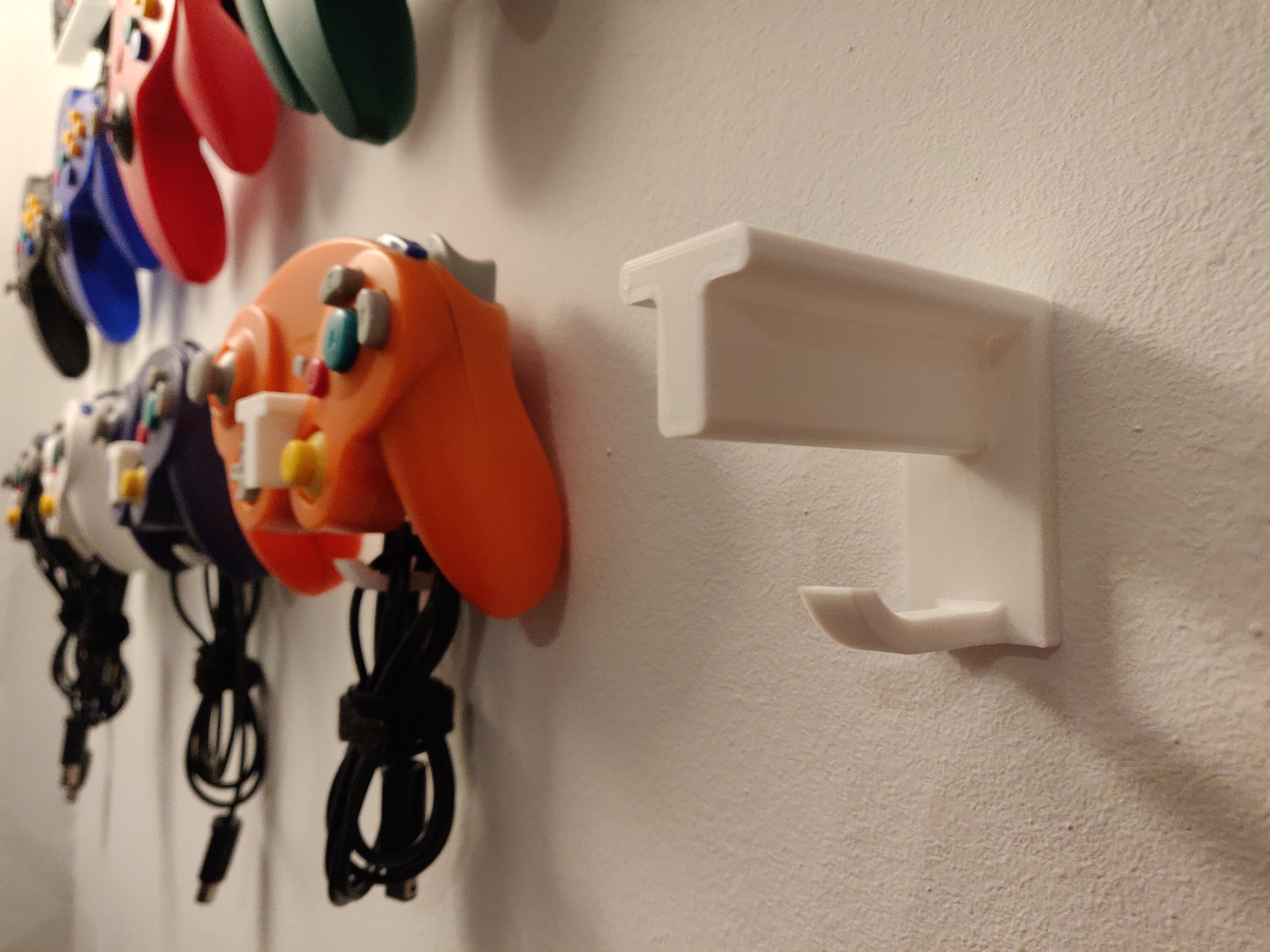 Miniatura 2 do modelo 3D Gamecube Controller Wall-mount