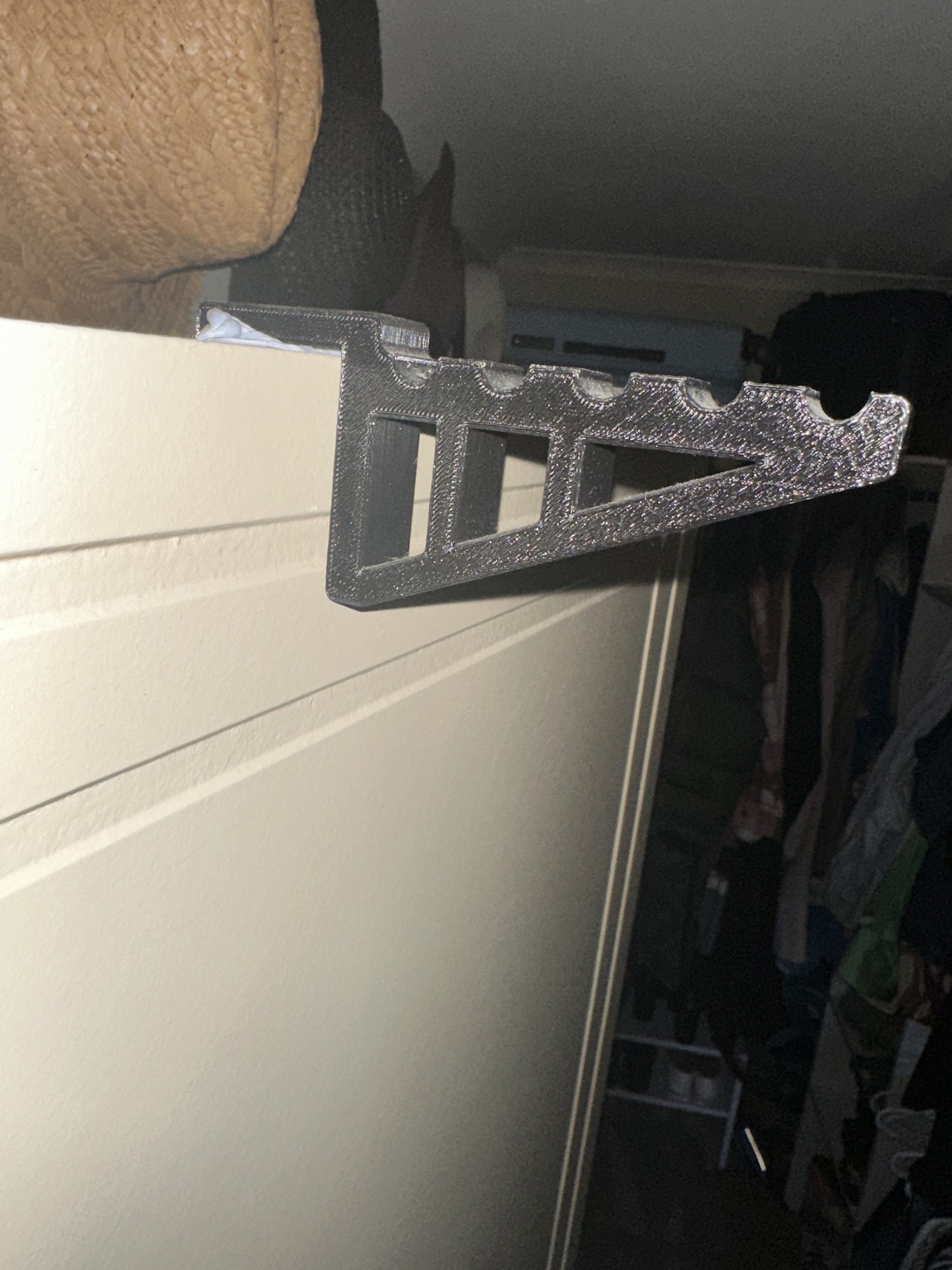 Over door hook for 35mm door - heavy duty