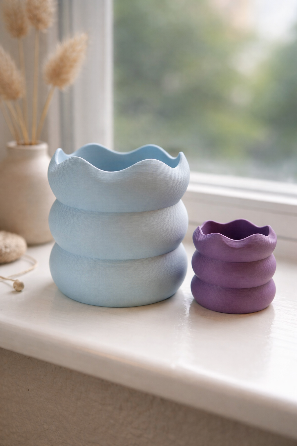 Wavy Organic Pot