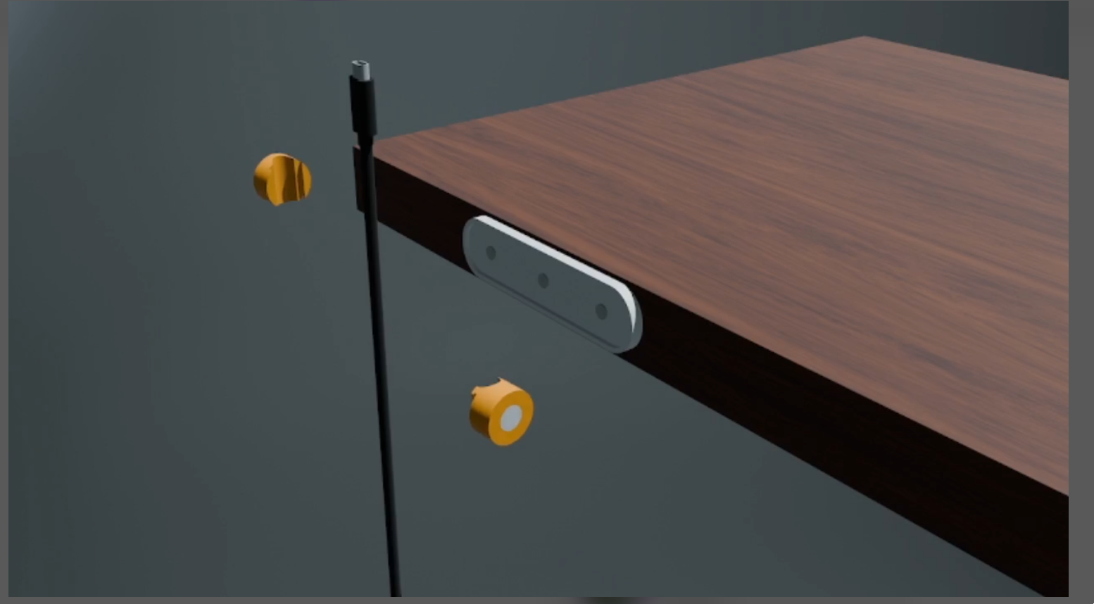 MAGNETIC CABLE HOLDER!