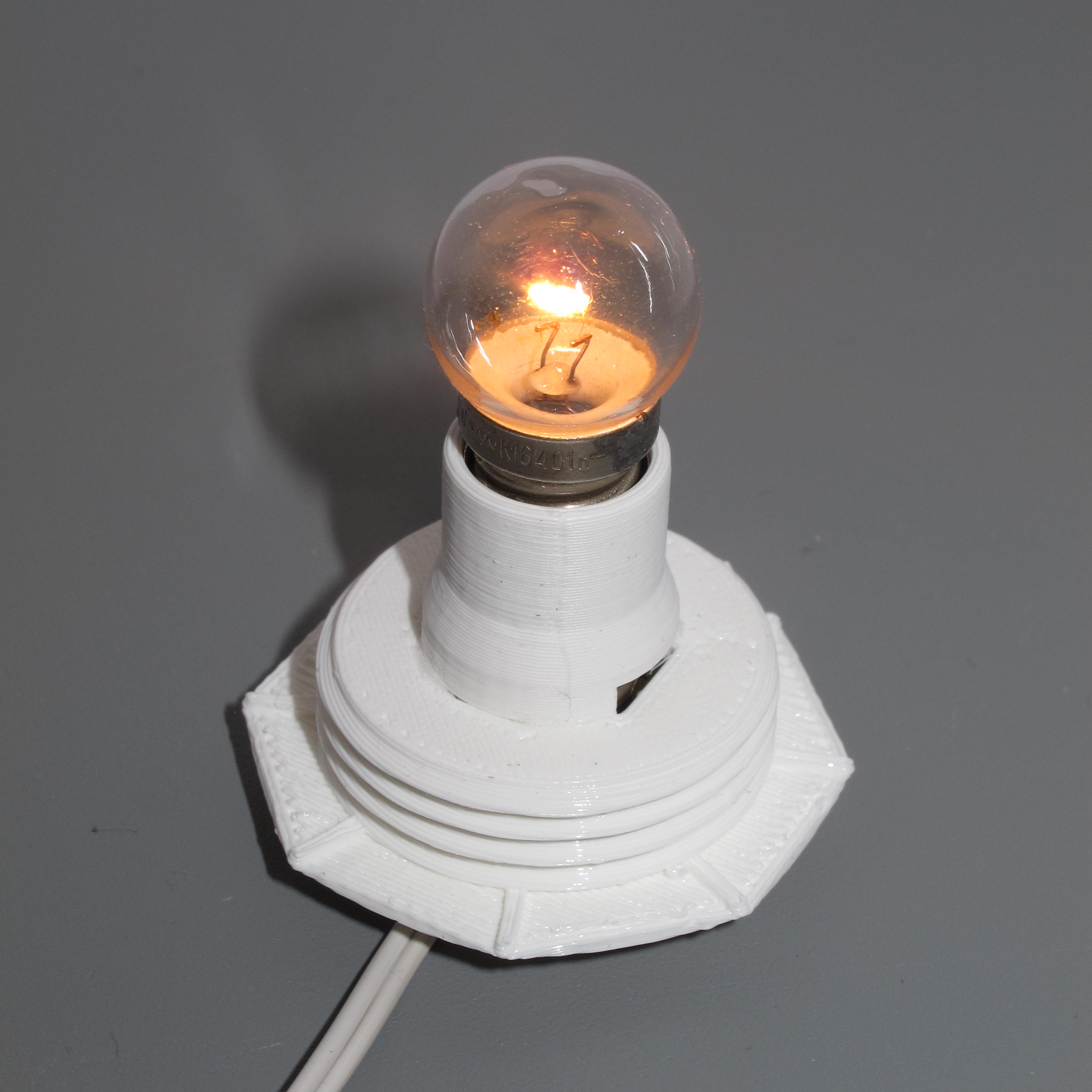 E10 Socket Base for 75mm Solar System Planet Lithophanes