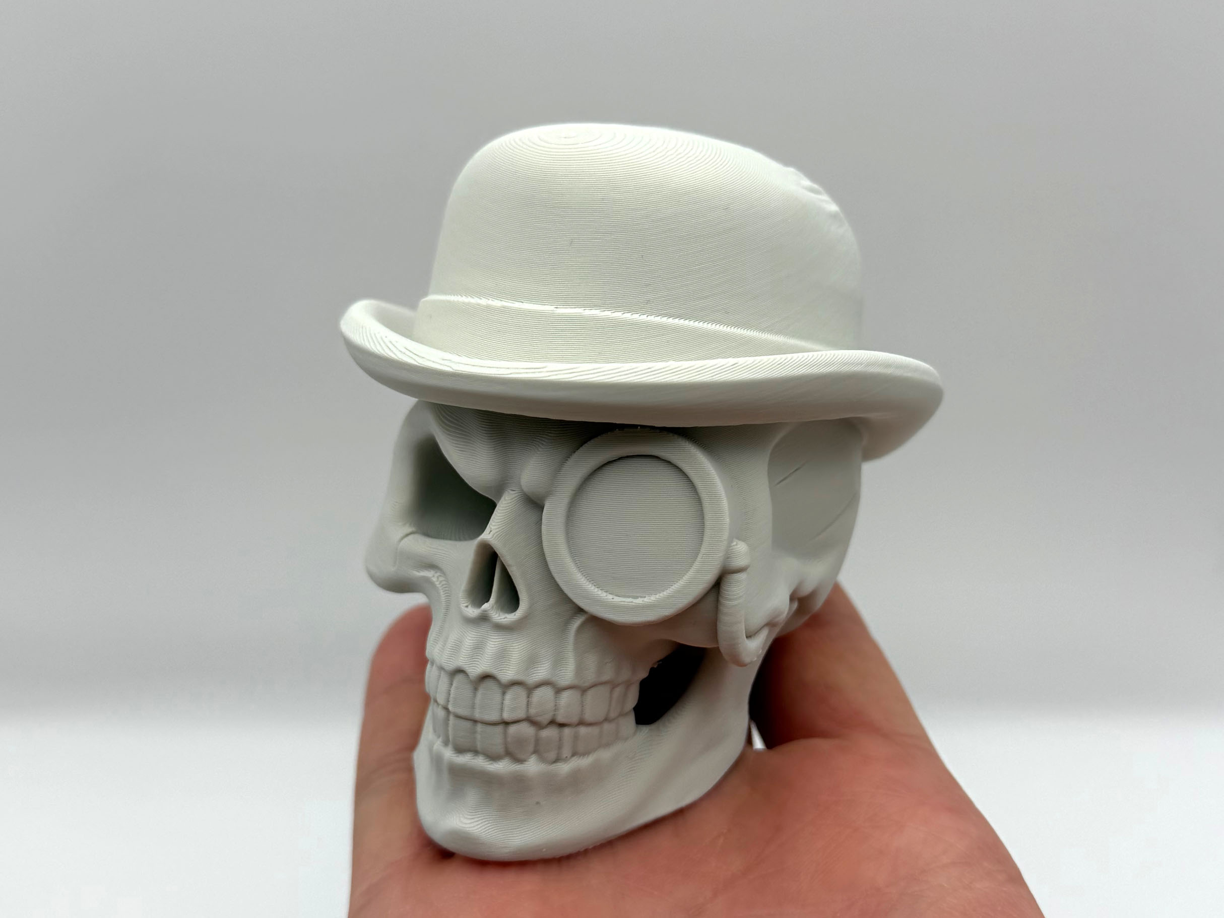 Gents Hat Skull 3D model