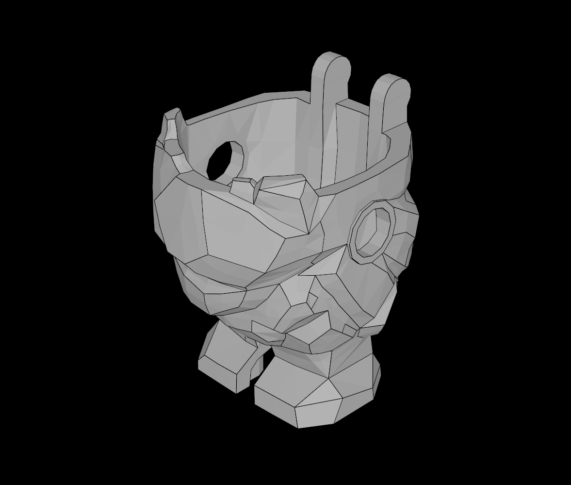 Lego Compatible (64764.dat) Body Rock Monster