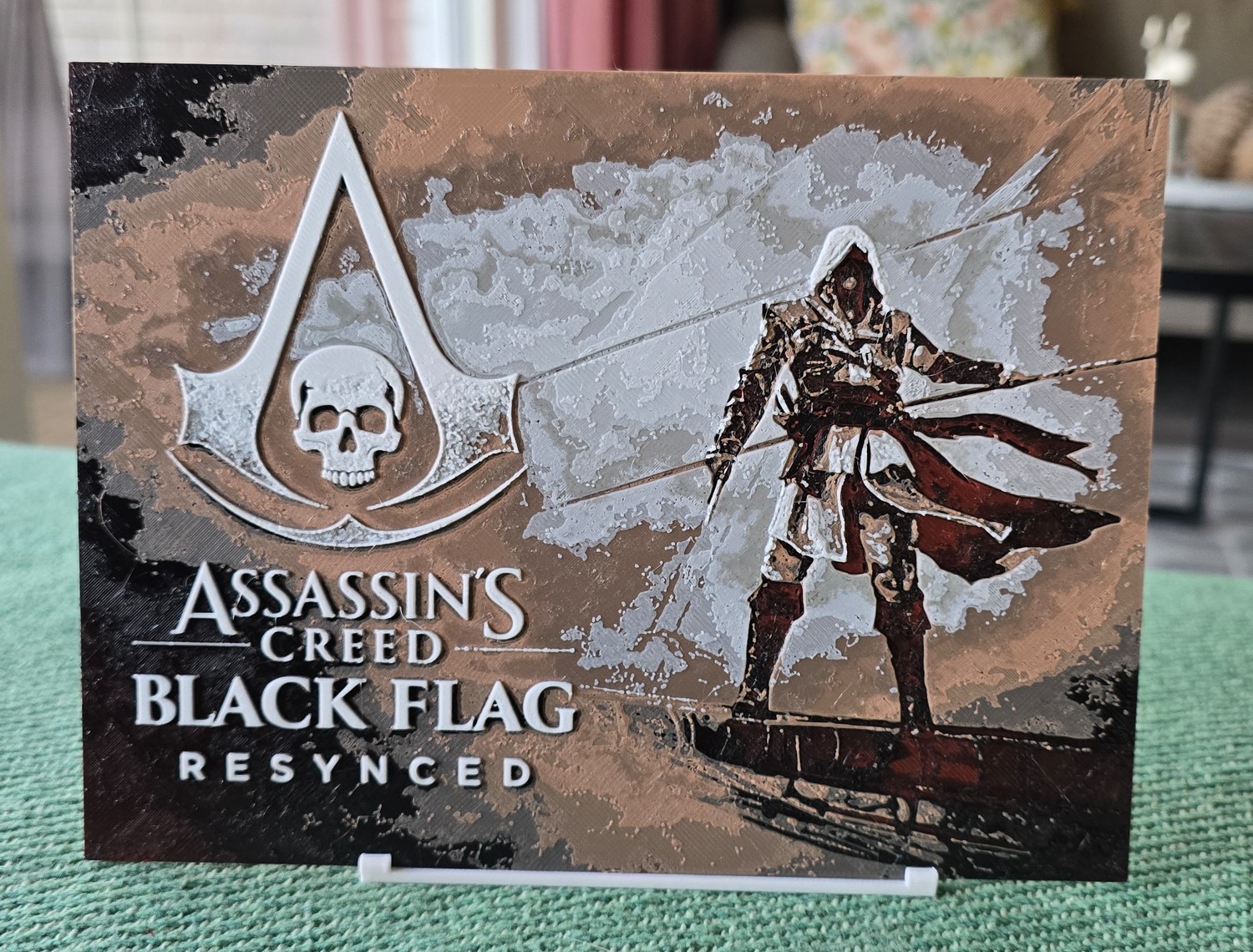 Assassin's Creed Black Flag Resynced hueforge — miniatura 3