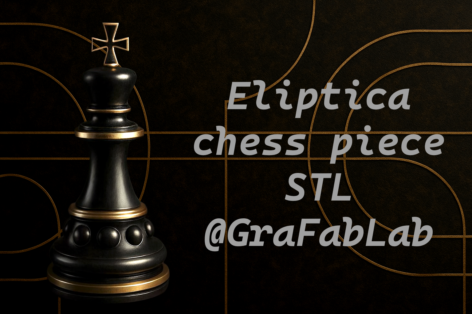 Eliptica "King" - chess piece