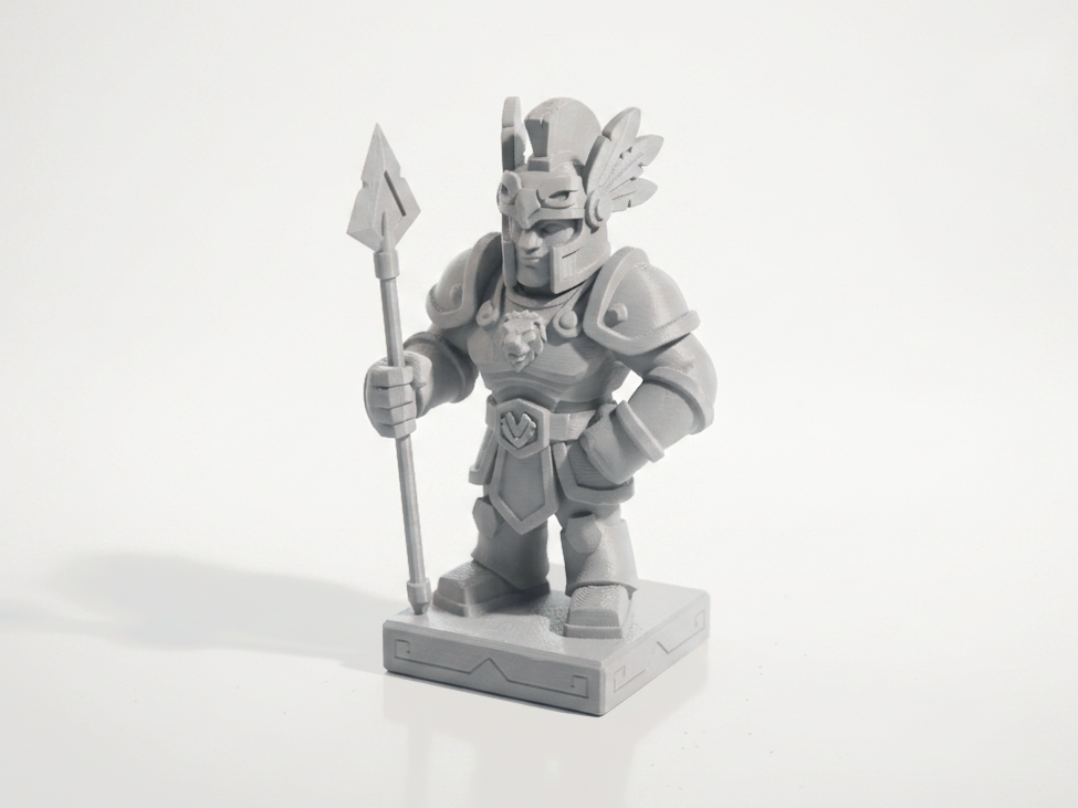 Armored Knight Statue Fantasy Medieval 3D Printable