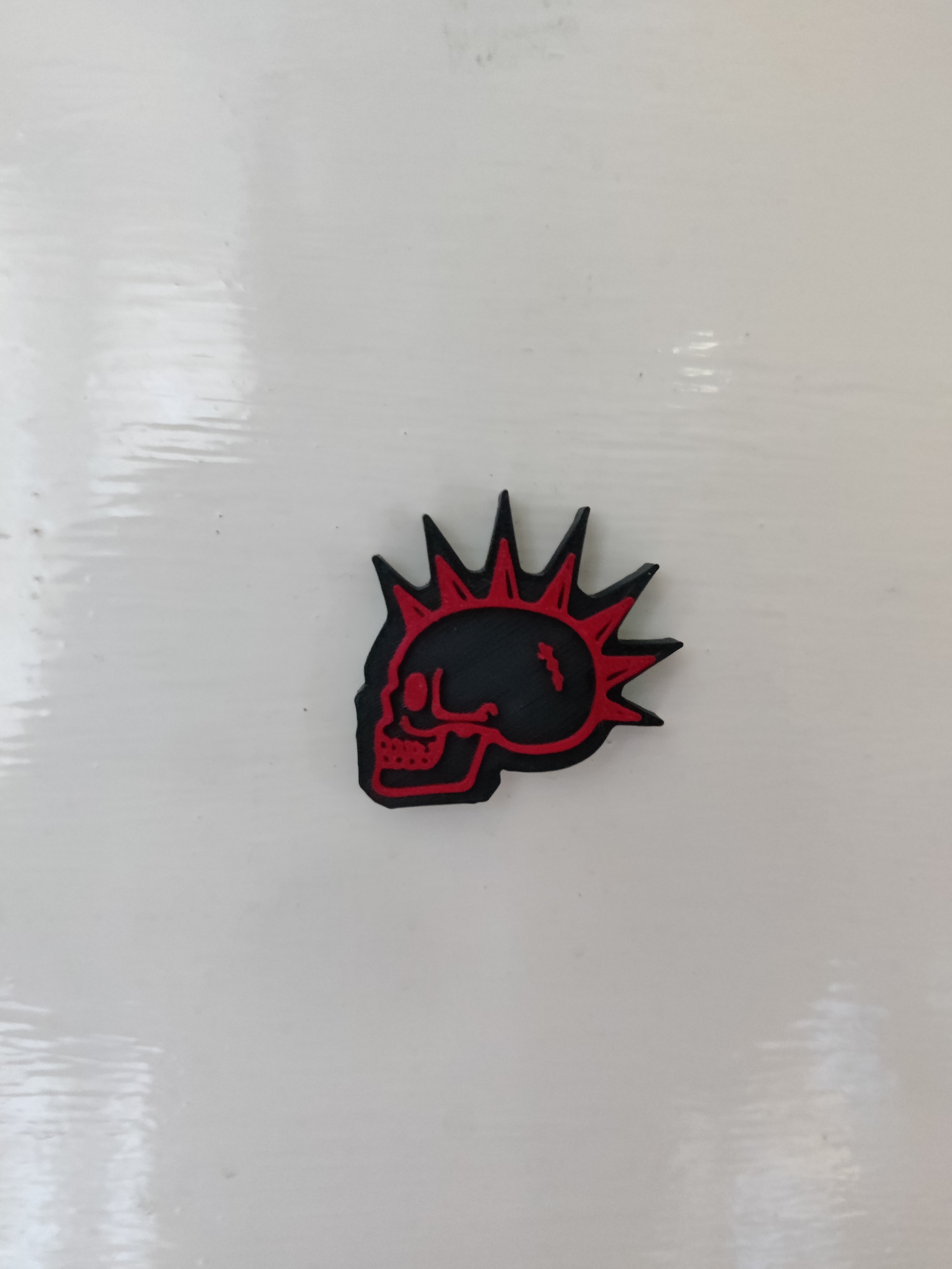 Skull Punk magnet