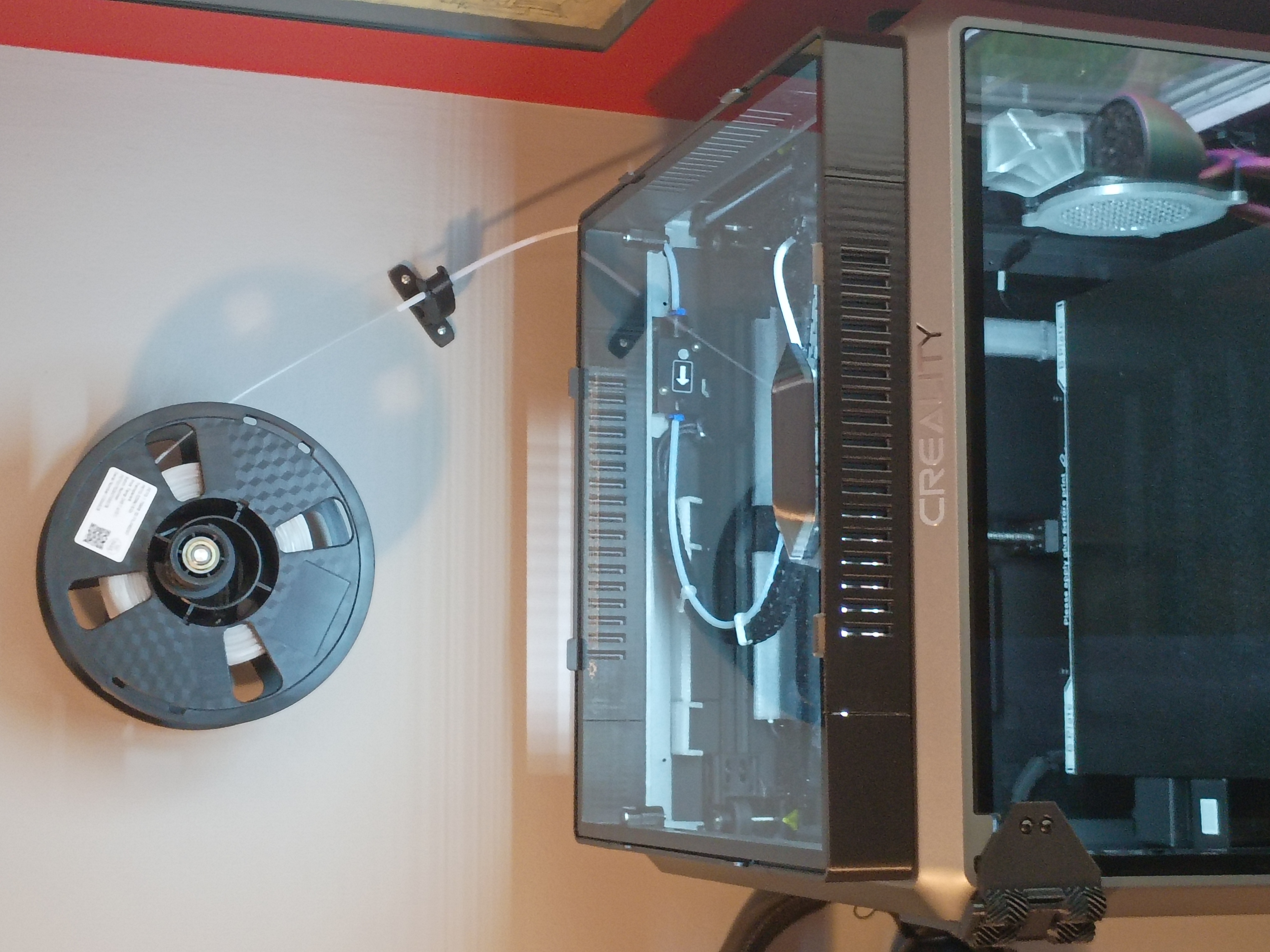 K1 max 45mm adjustable vent riser 3D model thumbnail
