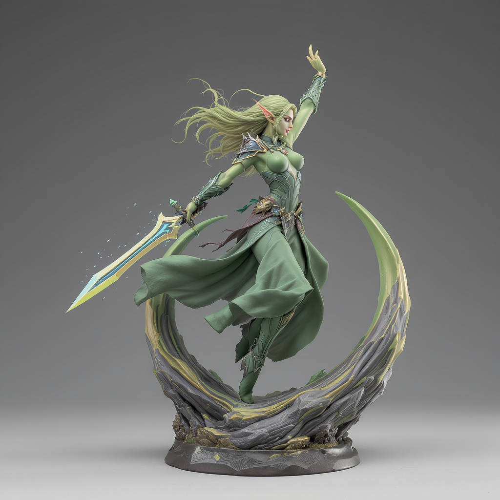 Elven Windblade Dancer