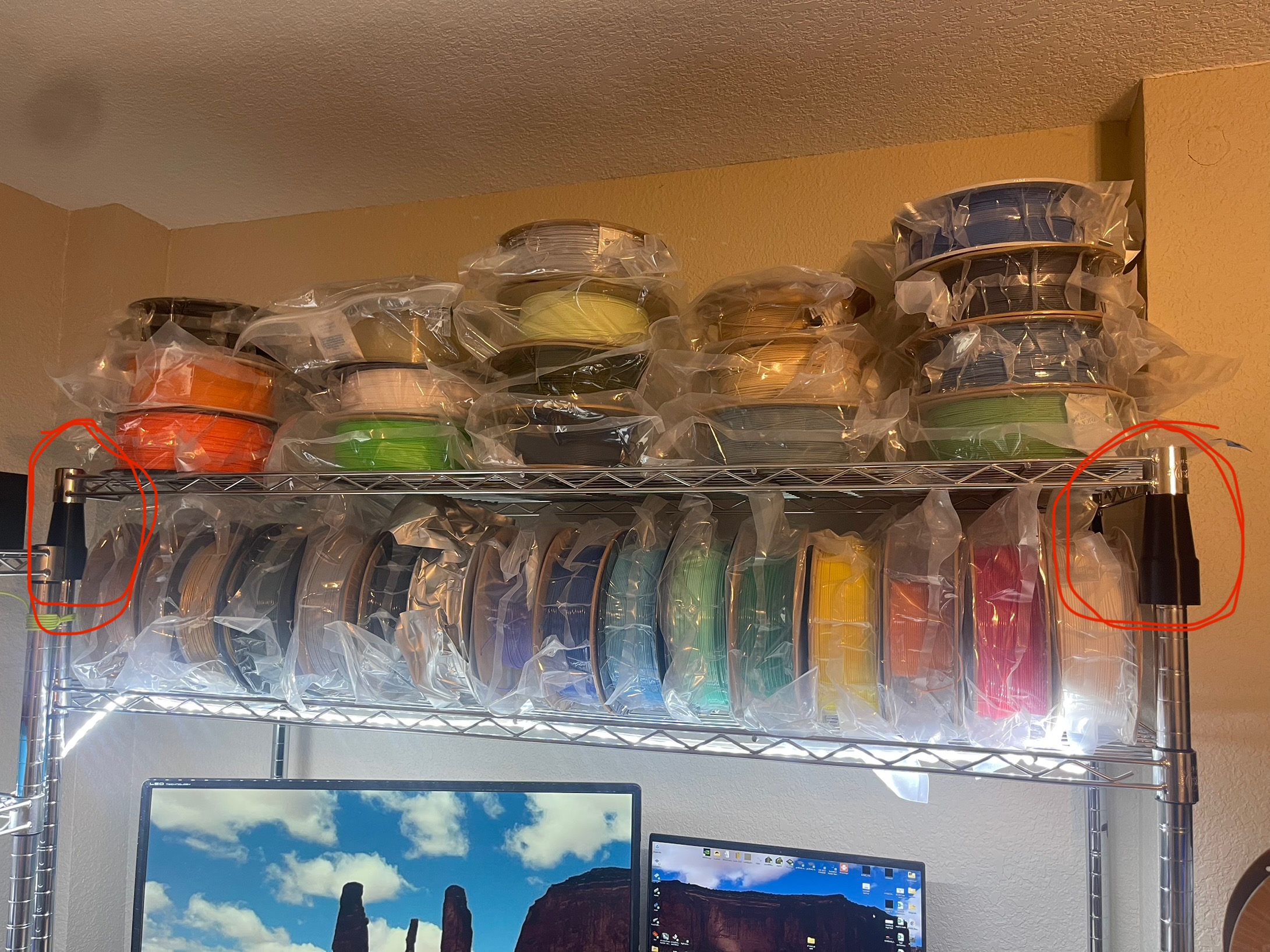 Wire Shelf Top Extensions — miniatura 2