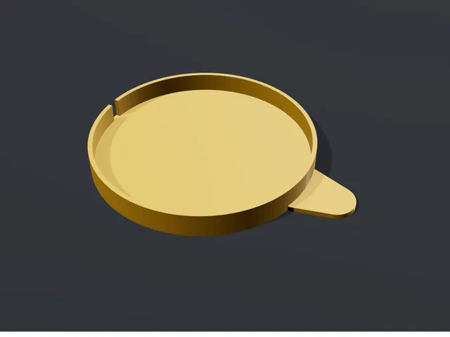 Mug Cover with Tab and Tea-Bag Notch
