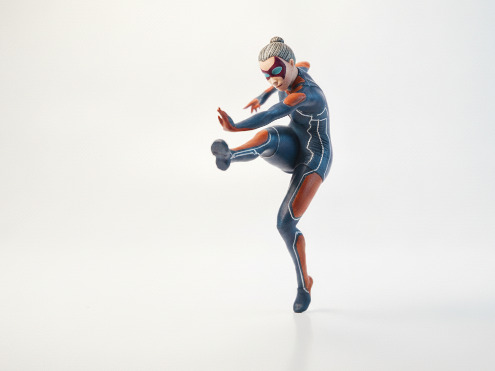 Soccer Kick Athletic Figurine Miscellaneous 3D Printable