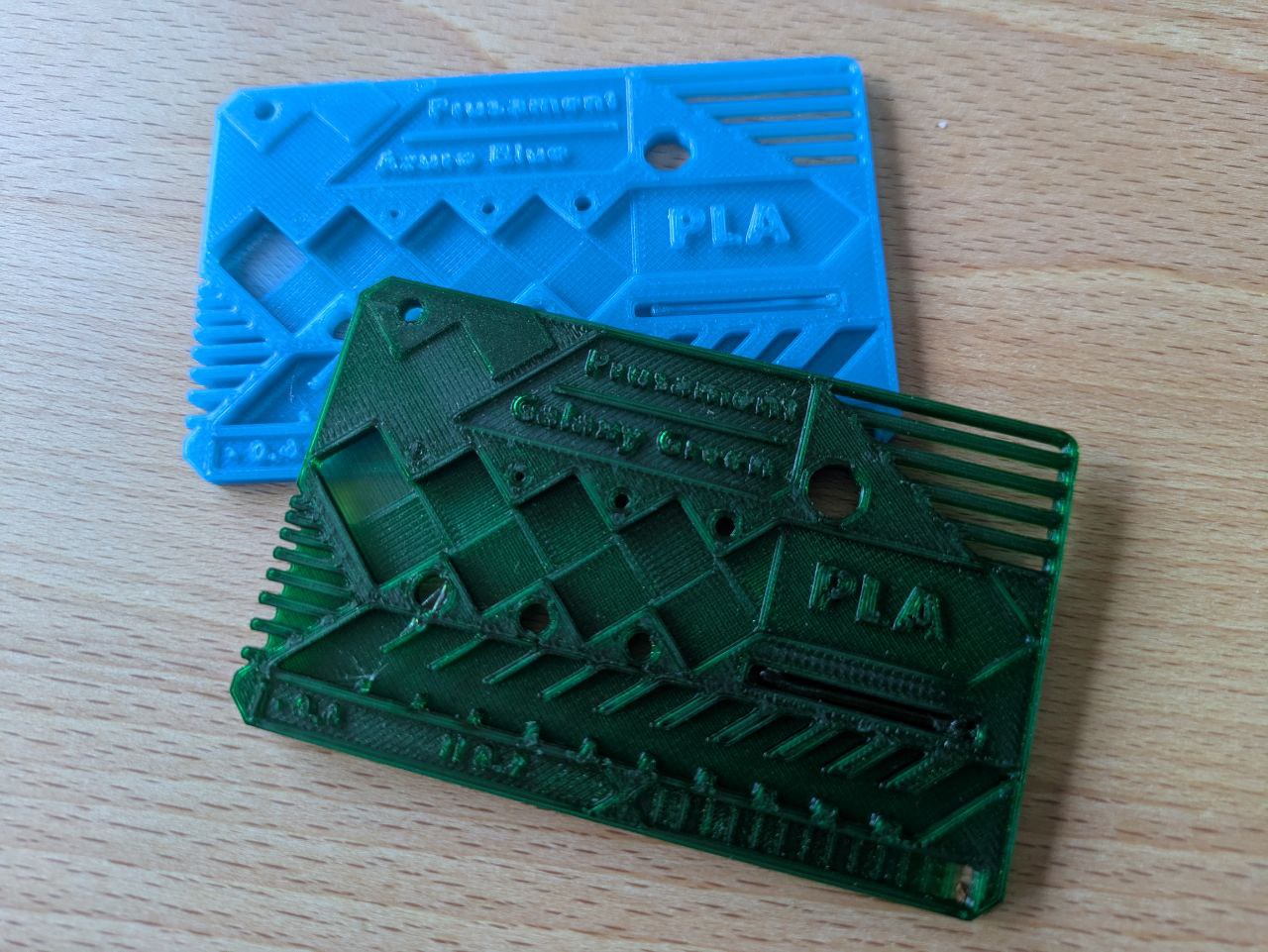Customizable Filament Card Swatch for PrusaSlicer