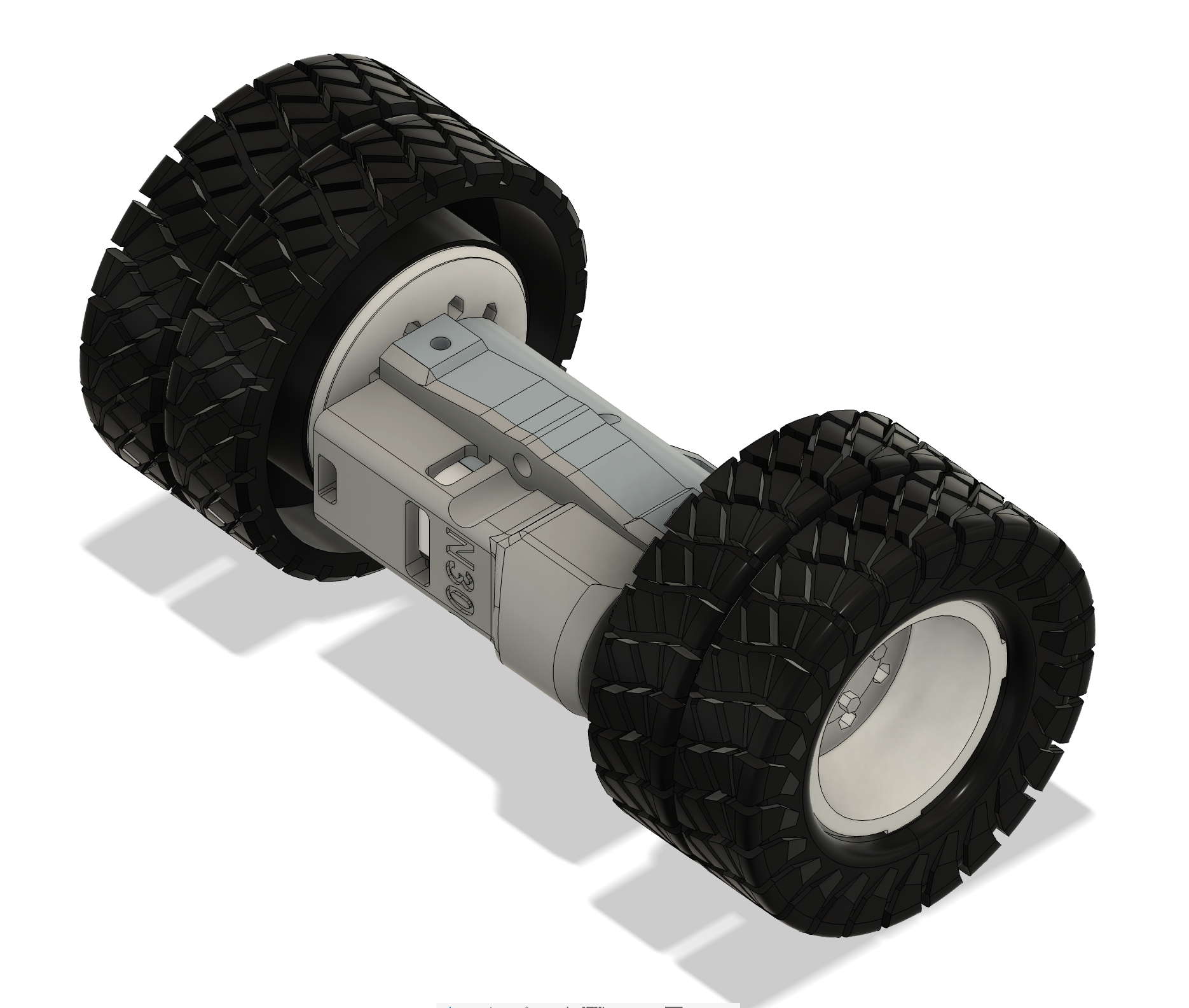 N30 Motor Mount for RC SemiTruck