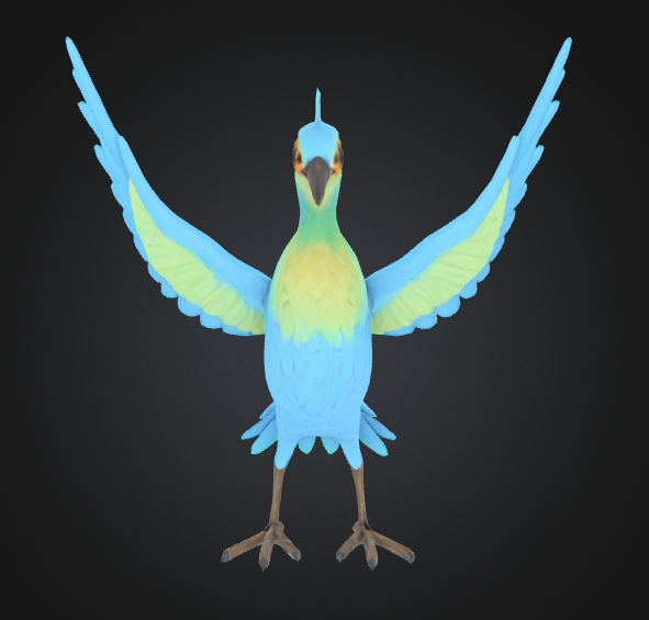 Tropical bird — miniatura 2
