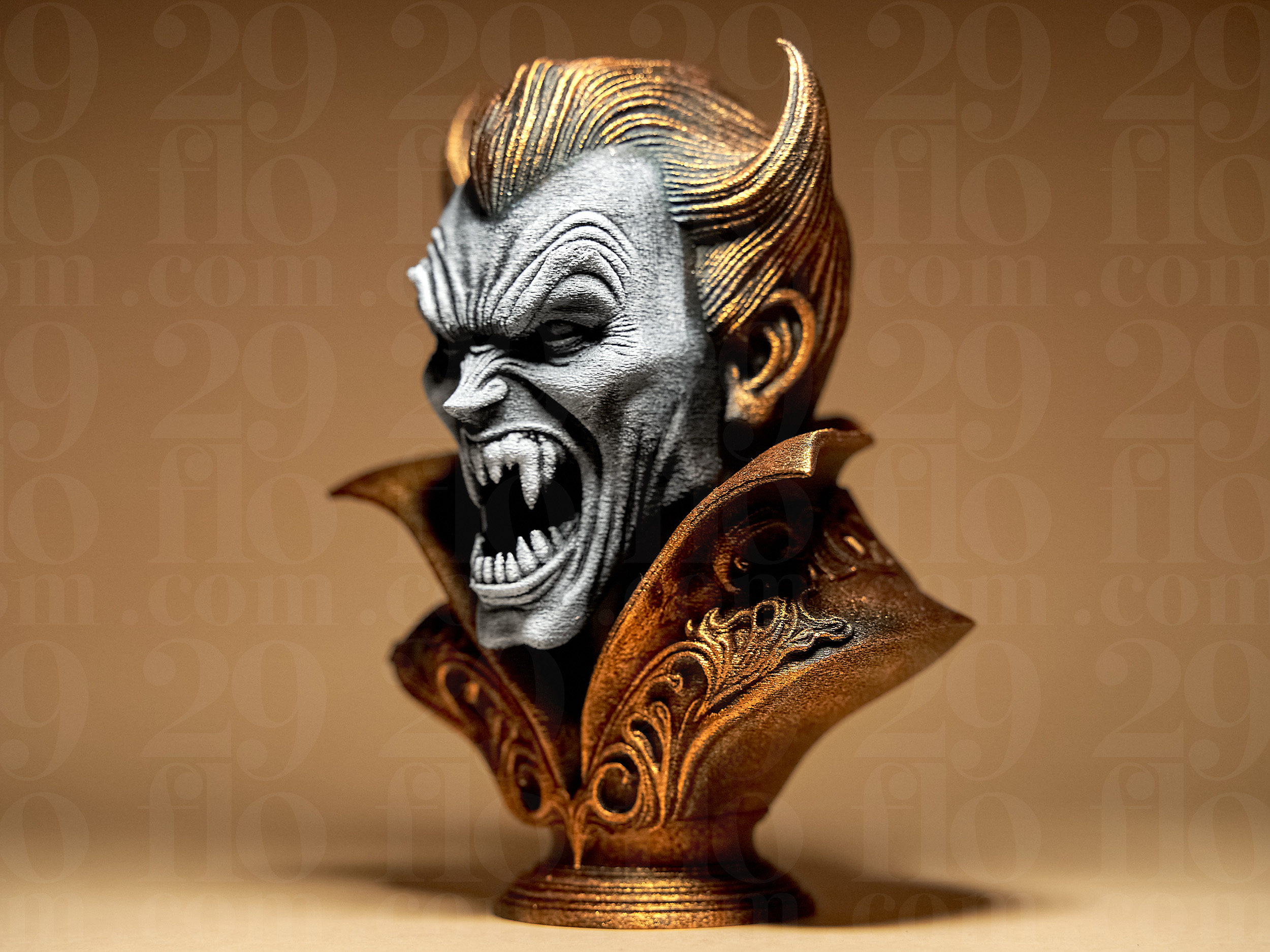 Miniatura 8 do modelo 3D Dracula Bust