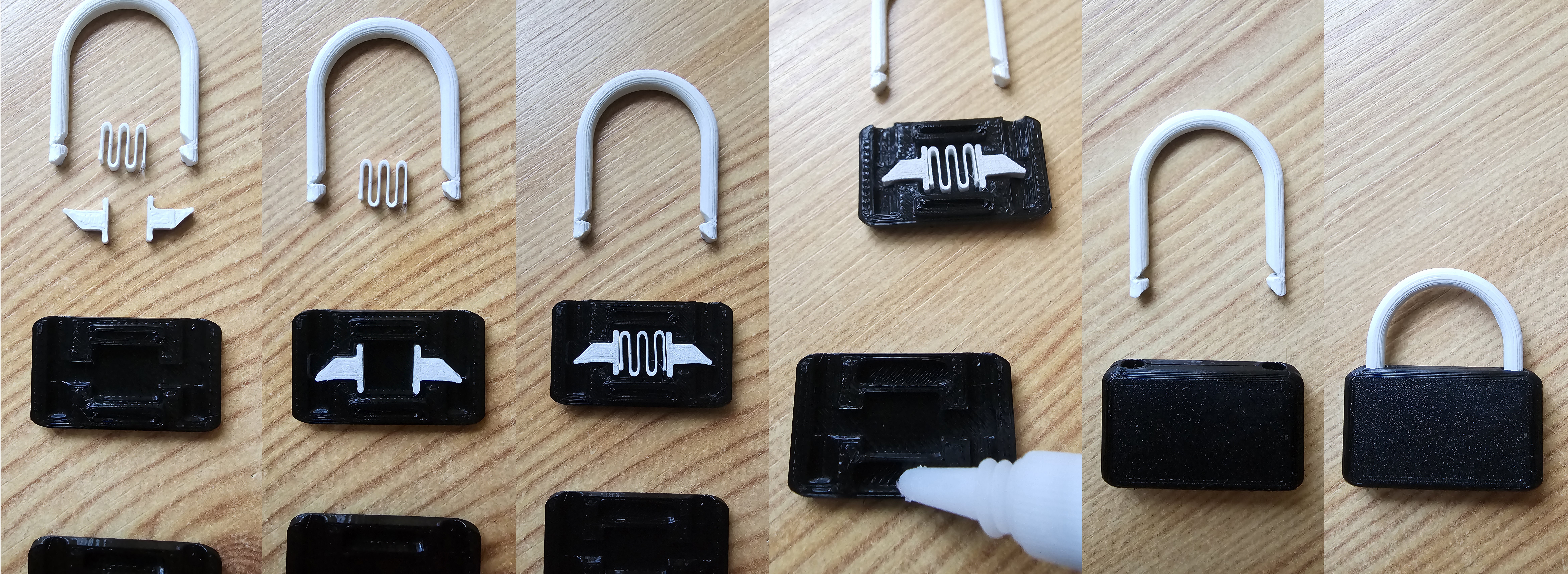 Permanent padlock - reusable seal — miniatura 4