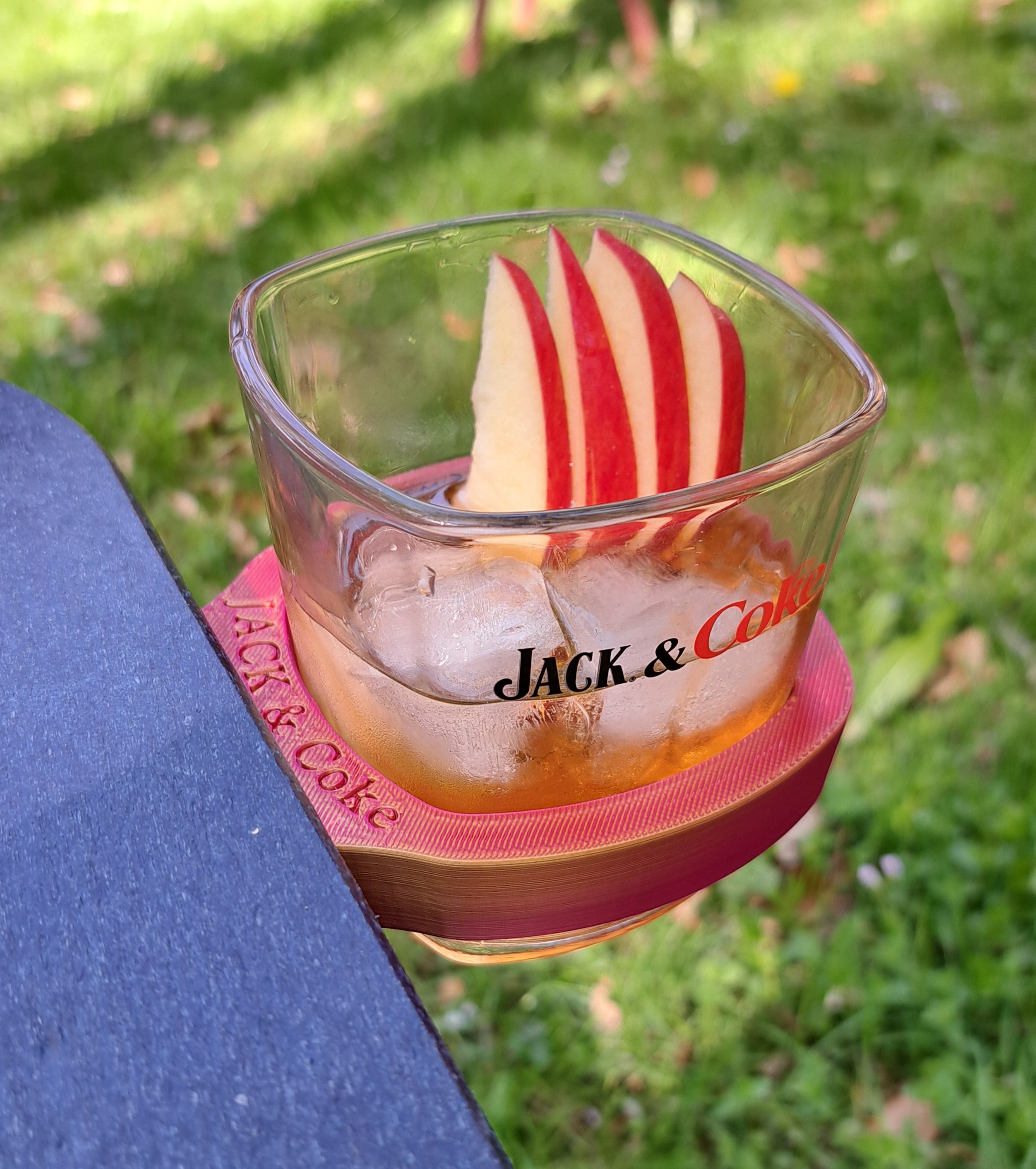 Cup holder Jack Daniel's Adirondack Jack & Coke