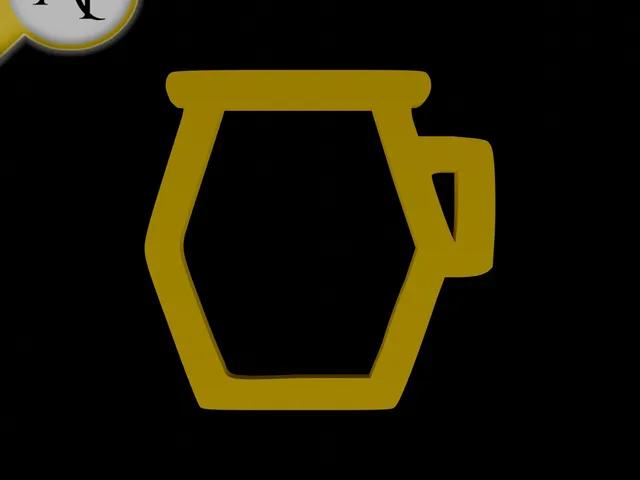 Simple Coffee Cup Symbol - 2D Art