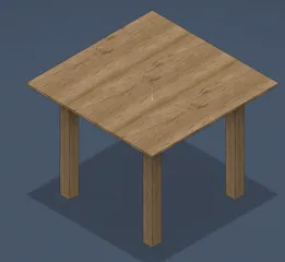 Table with Cut list