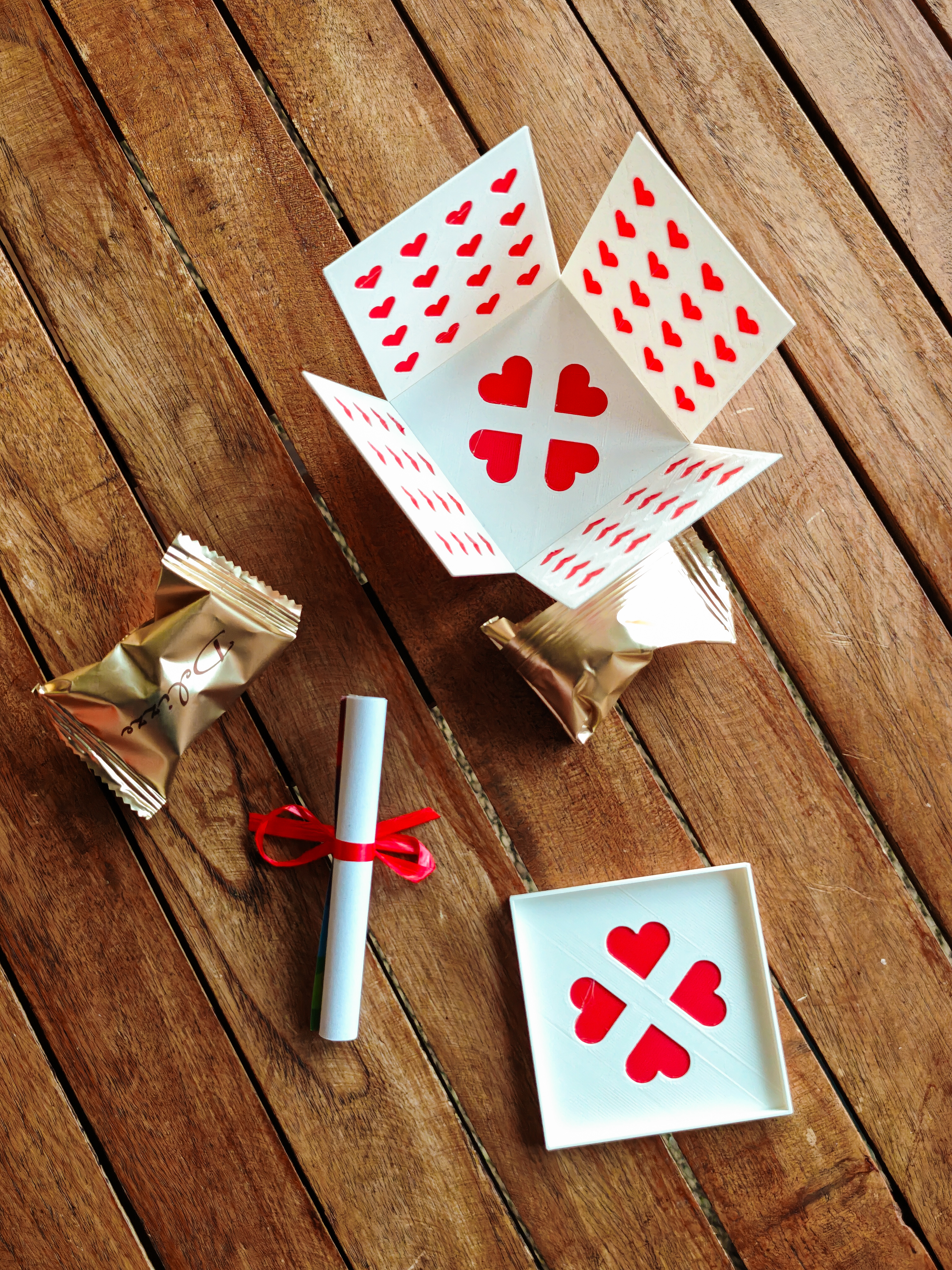 Foldable Valentine Gift Box — miniatura 6