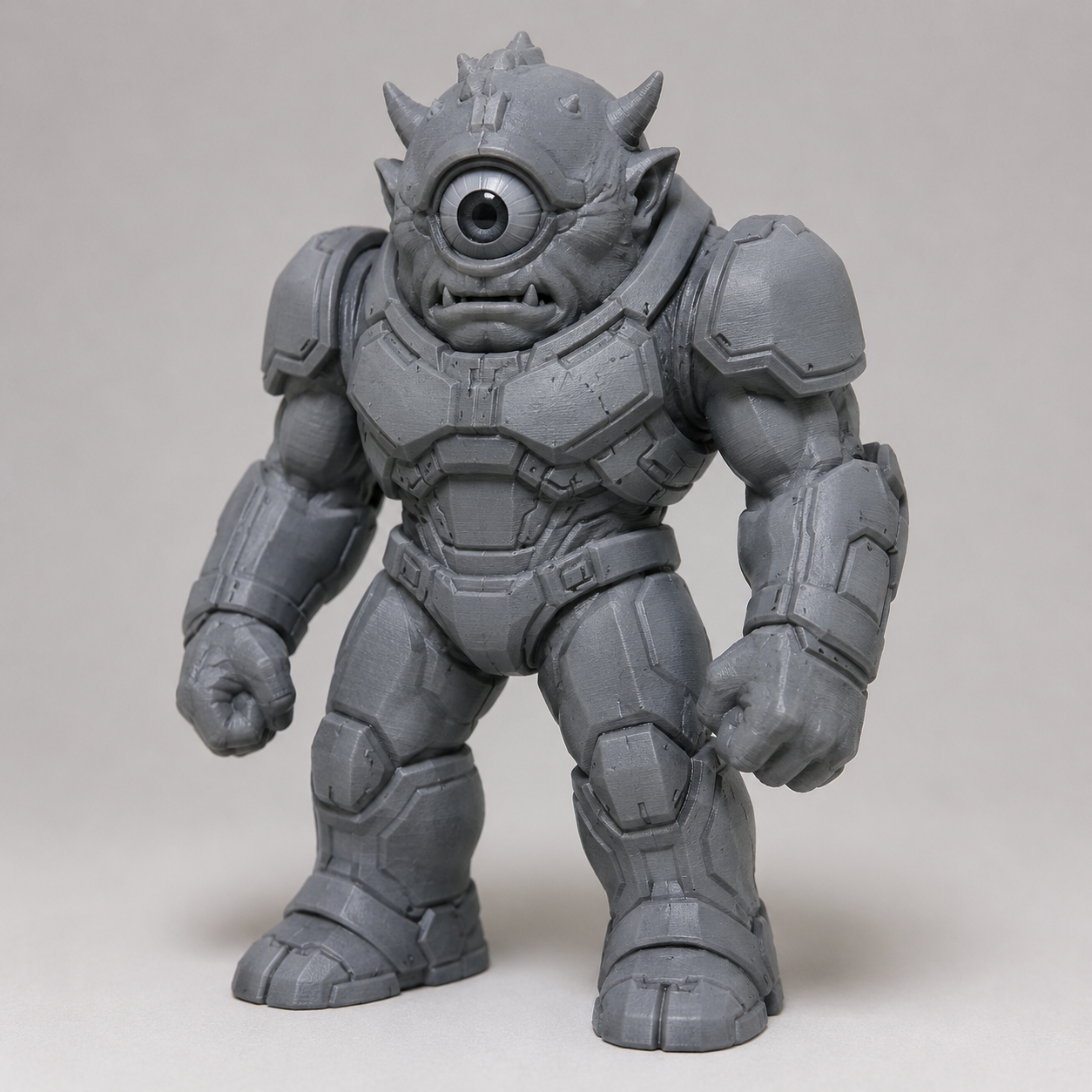 Sci-fi Cyclops robot