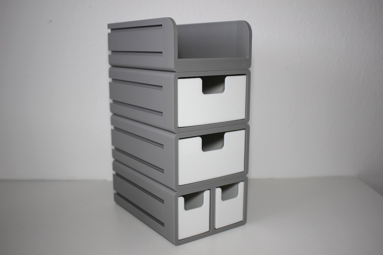 Miniatura 7 do modelo 3D Modular Storage System / Desk organizer