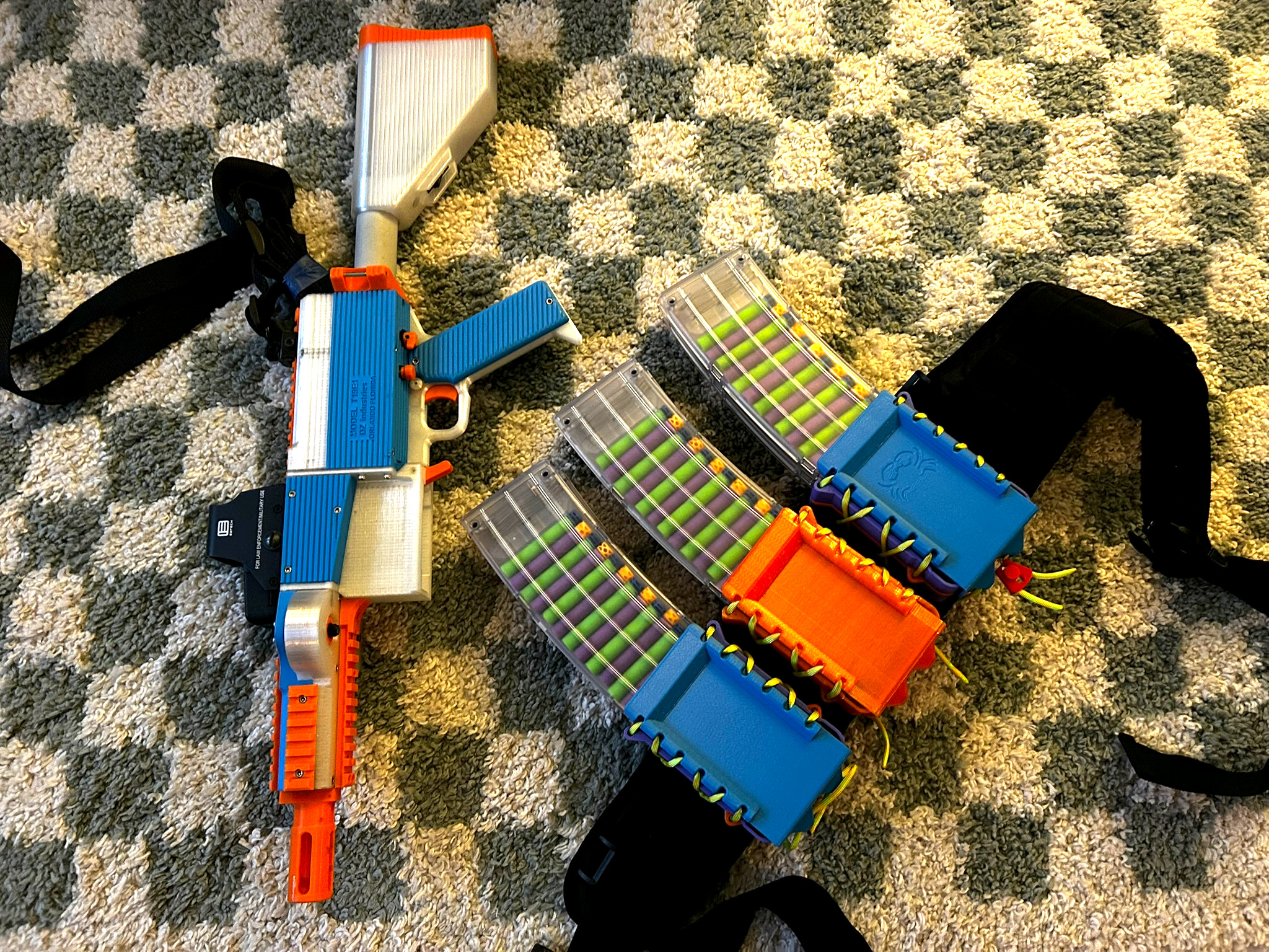 MagCrab - Nerf Mag MOLLE Carrier