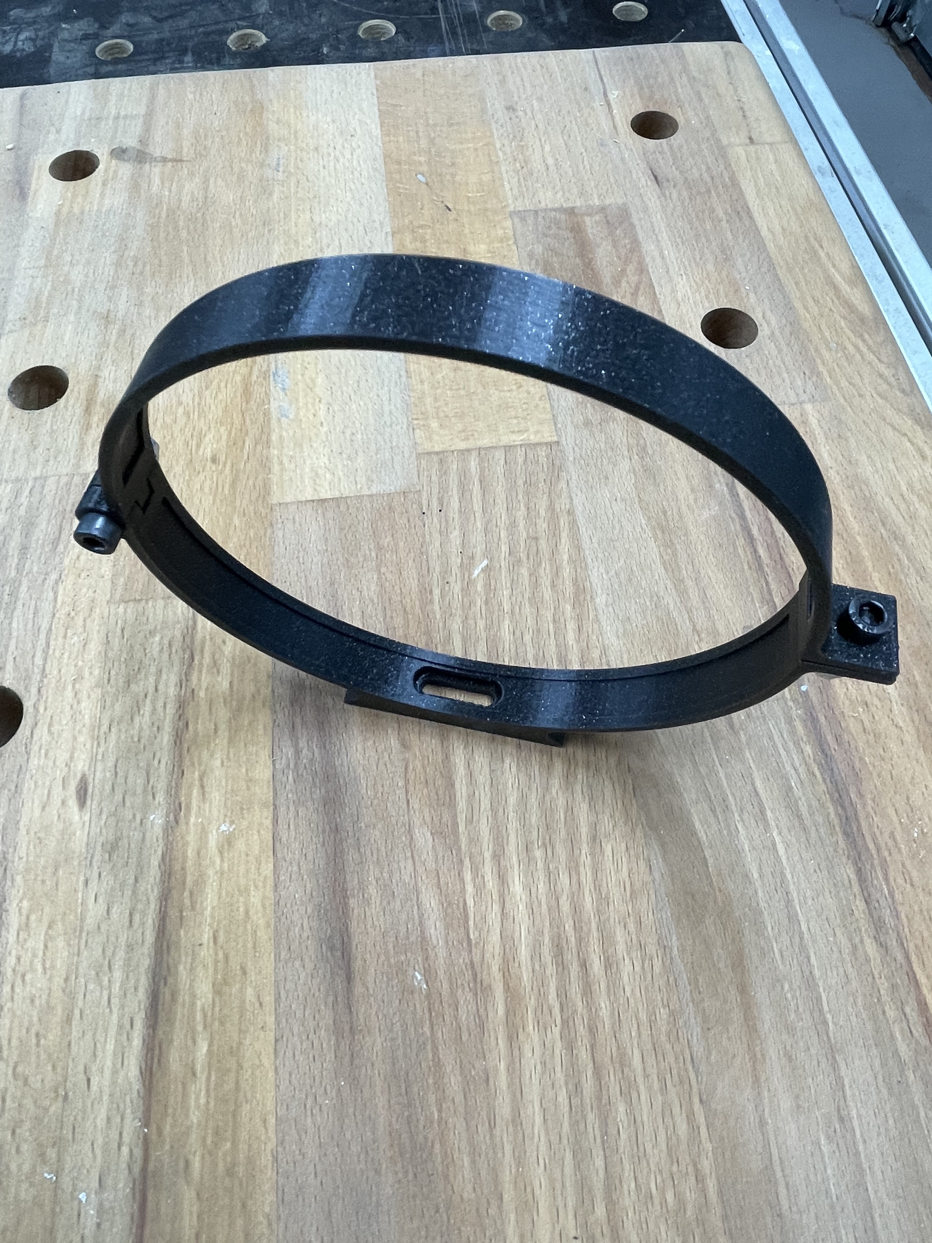 Halter Wickelfalzrohr 125mm