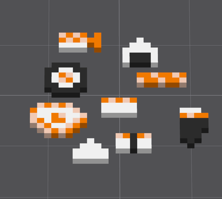 Tiny Sushi Set! Software and Model — thumbnail 9