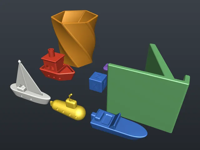 My 3d Test Benchy