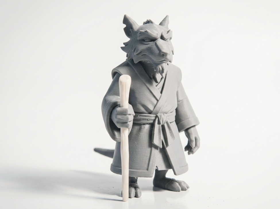 Splinter TMNT Figurine Cartoons Animation 3D Printable