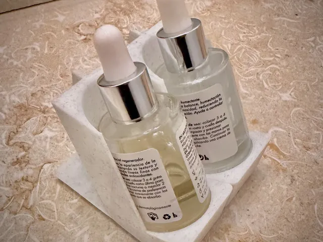 Gridfinity Skincare Serum Holder | 60° Angled Display