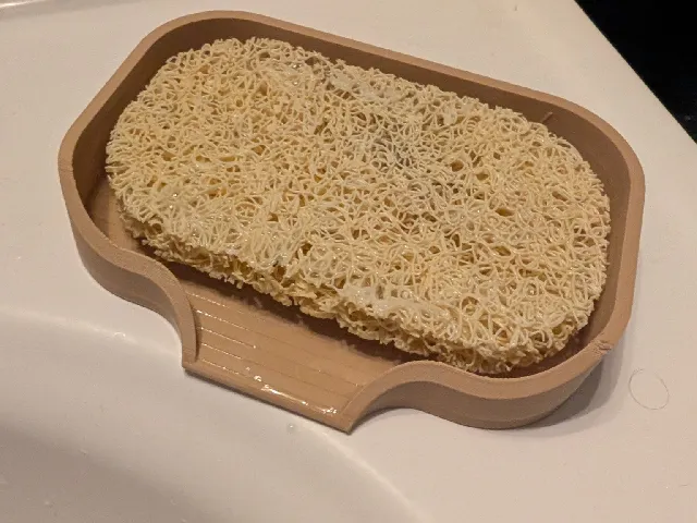 Holder for soap saver pad