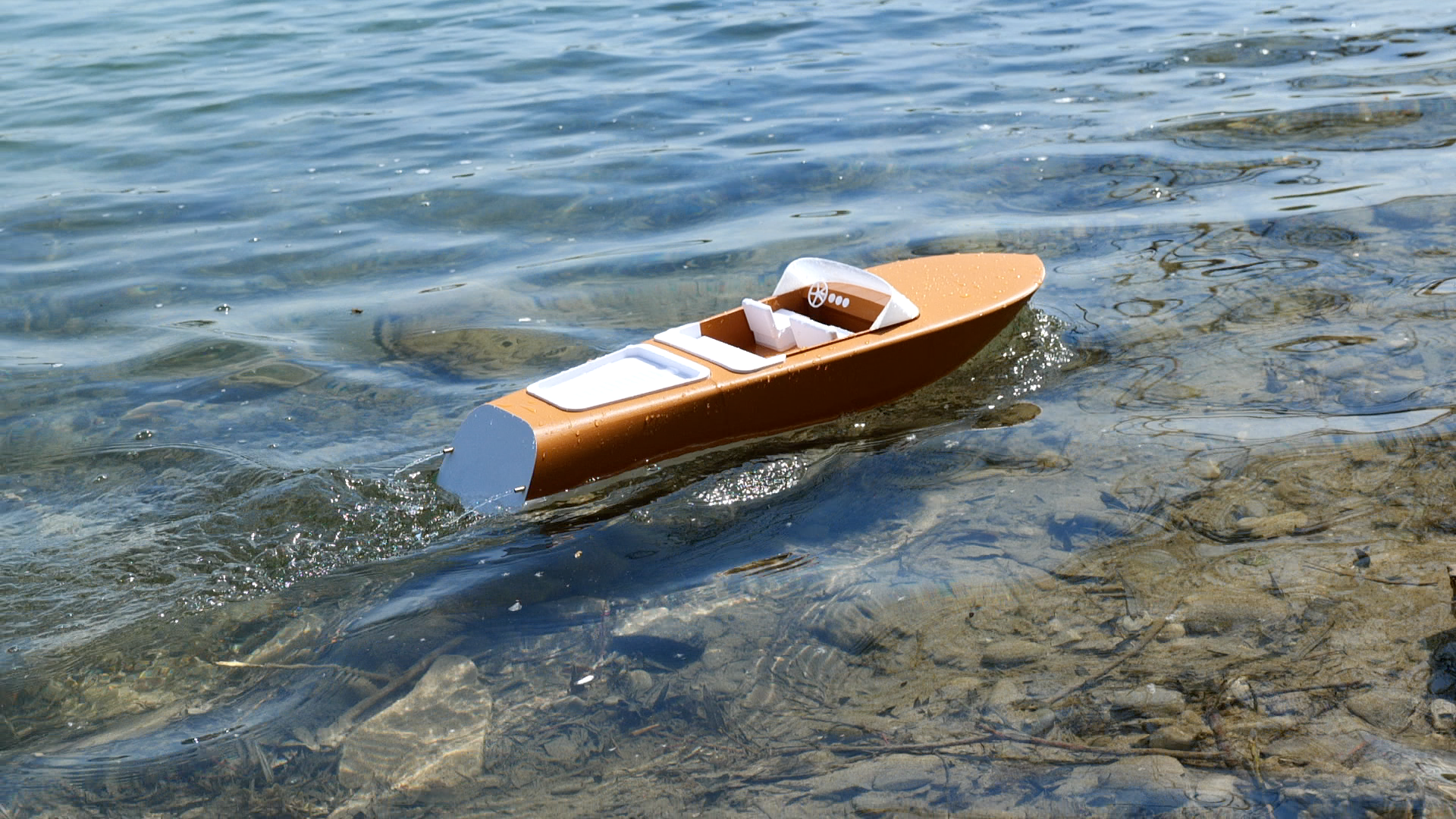 Riva Aquarama like RC-Boot 1:11