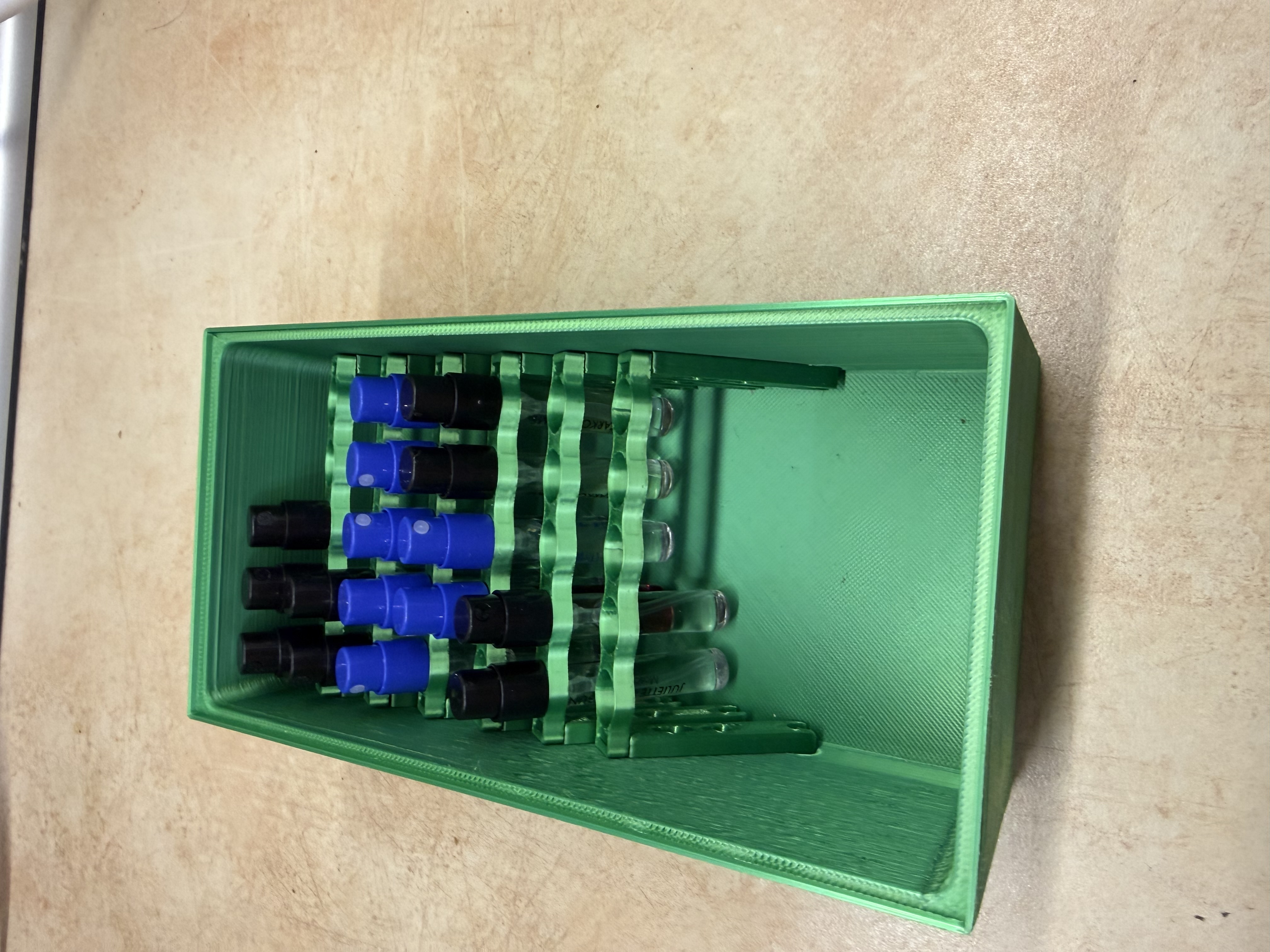 Perfume organizer 1.5 ml 3D model