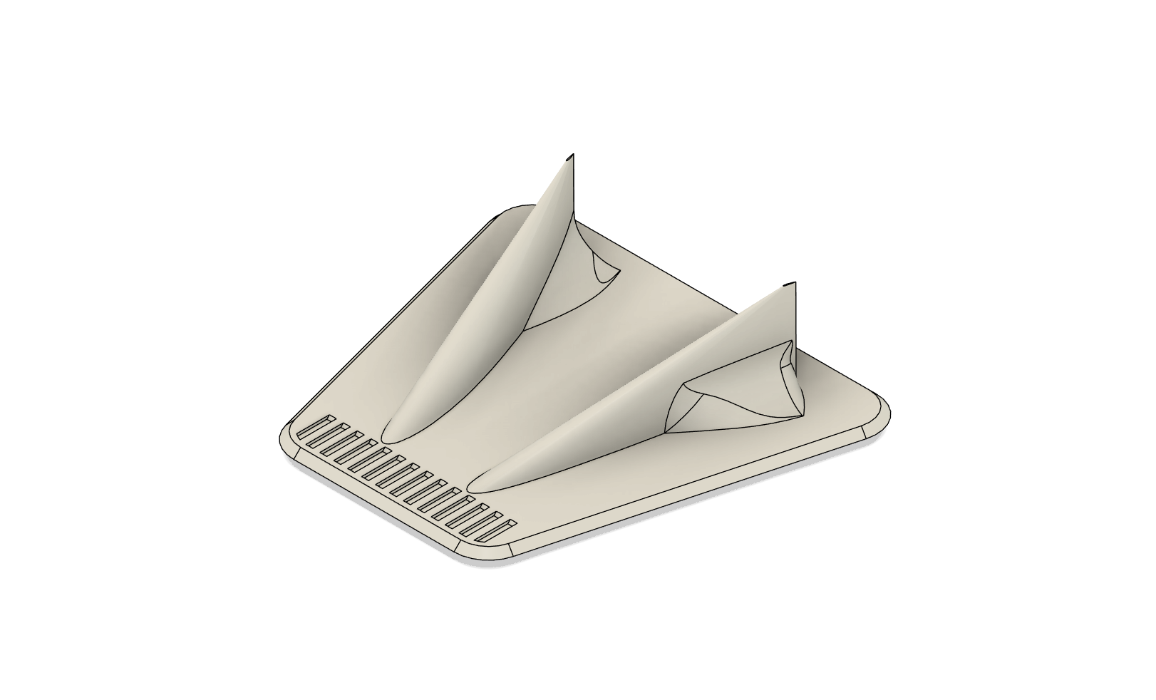 Miniatura 2 do modelo 3D Vortex Generator