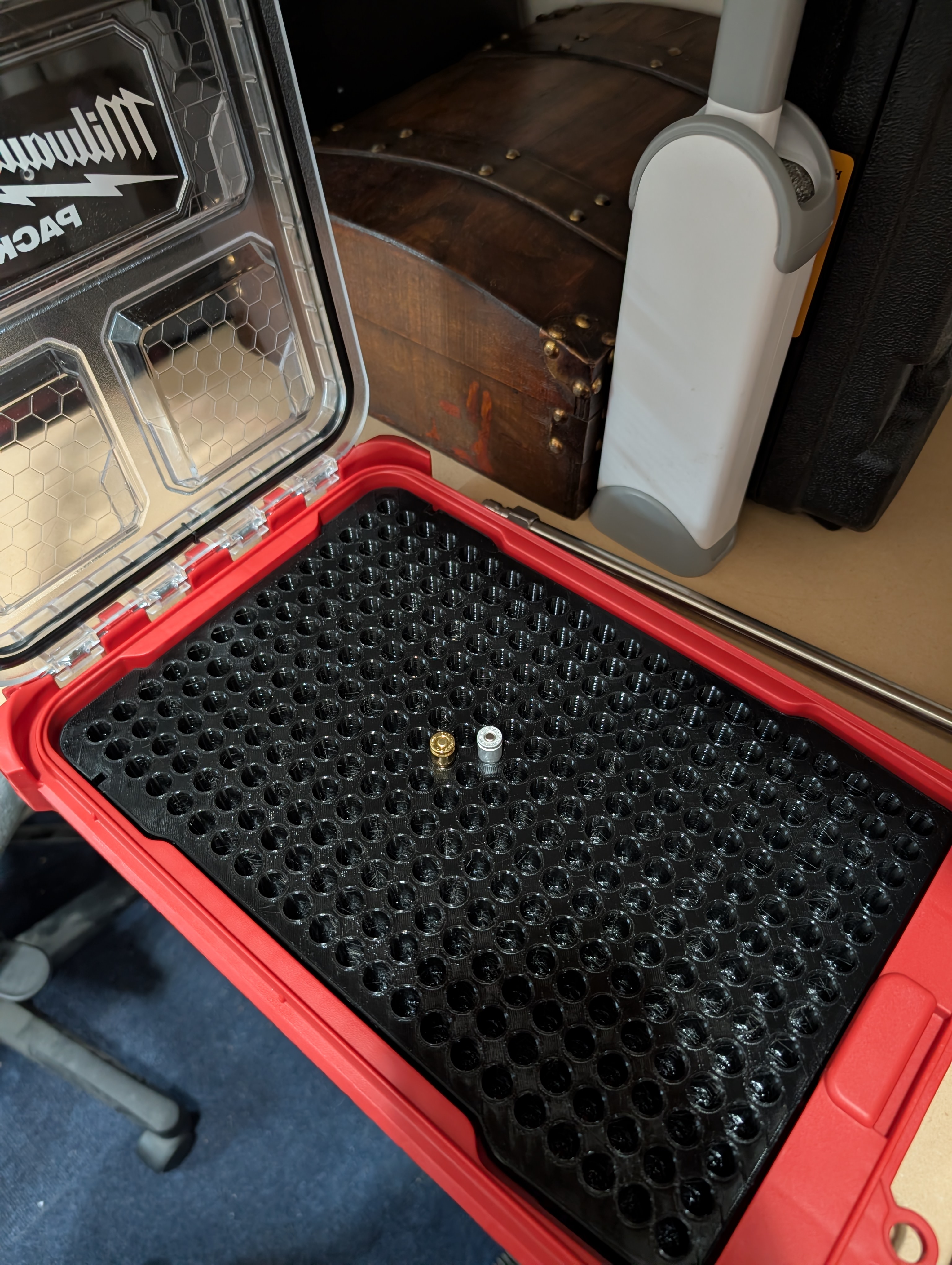 Milwaukee Packout Slim 9mm ammo storage
