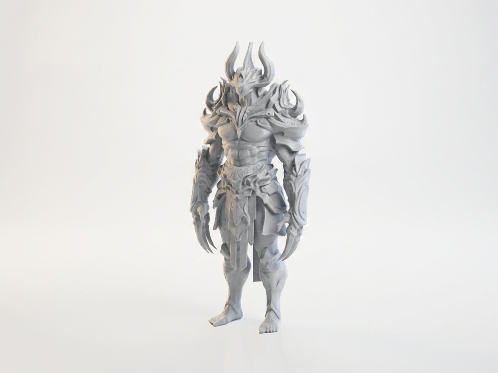 Zed Shadow Deity Figurine LOL Champions 3D Printable
