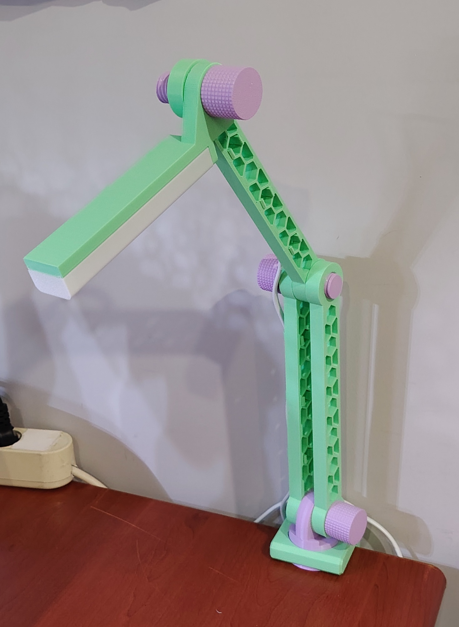 Additional Led Lamp Head and Cap for Flexible & sturdy phone arm