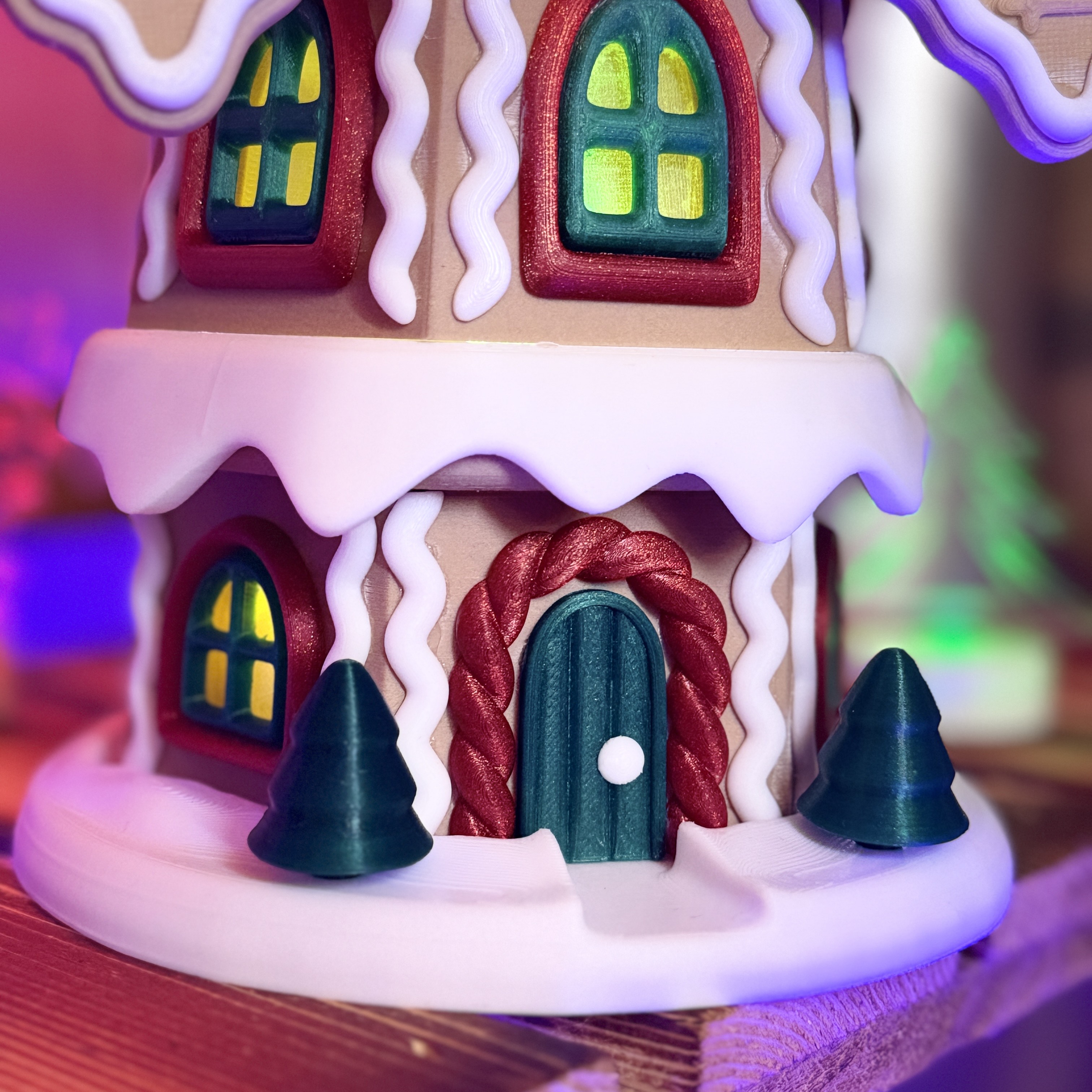 Christmas Gingerbread Windmill – Multicolor Without AMS — miniatura 13