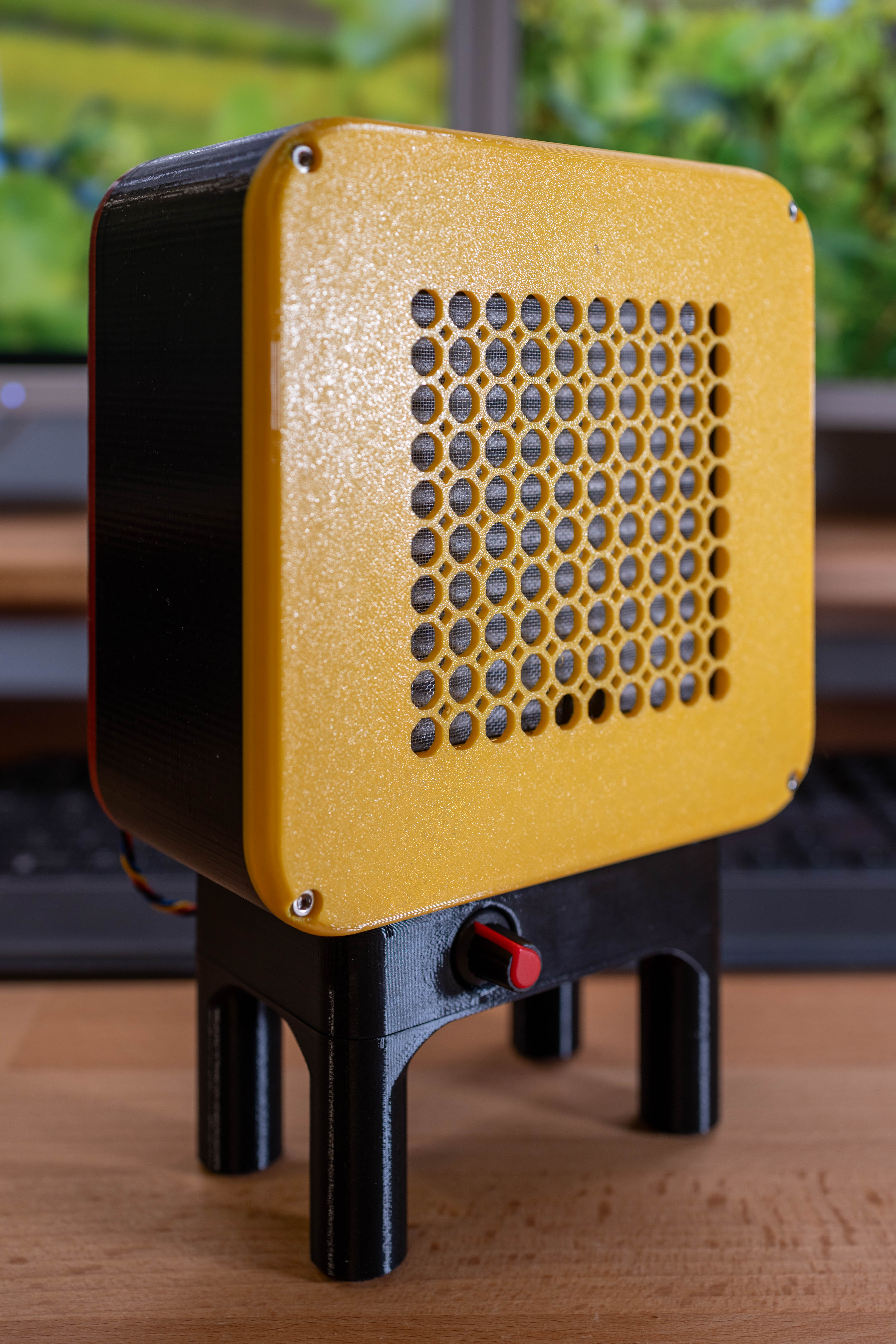 Air purification system using ALVEO3D P3D-R HEPA Filter